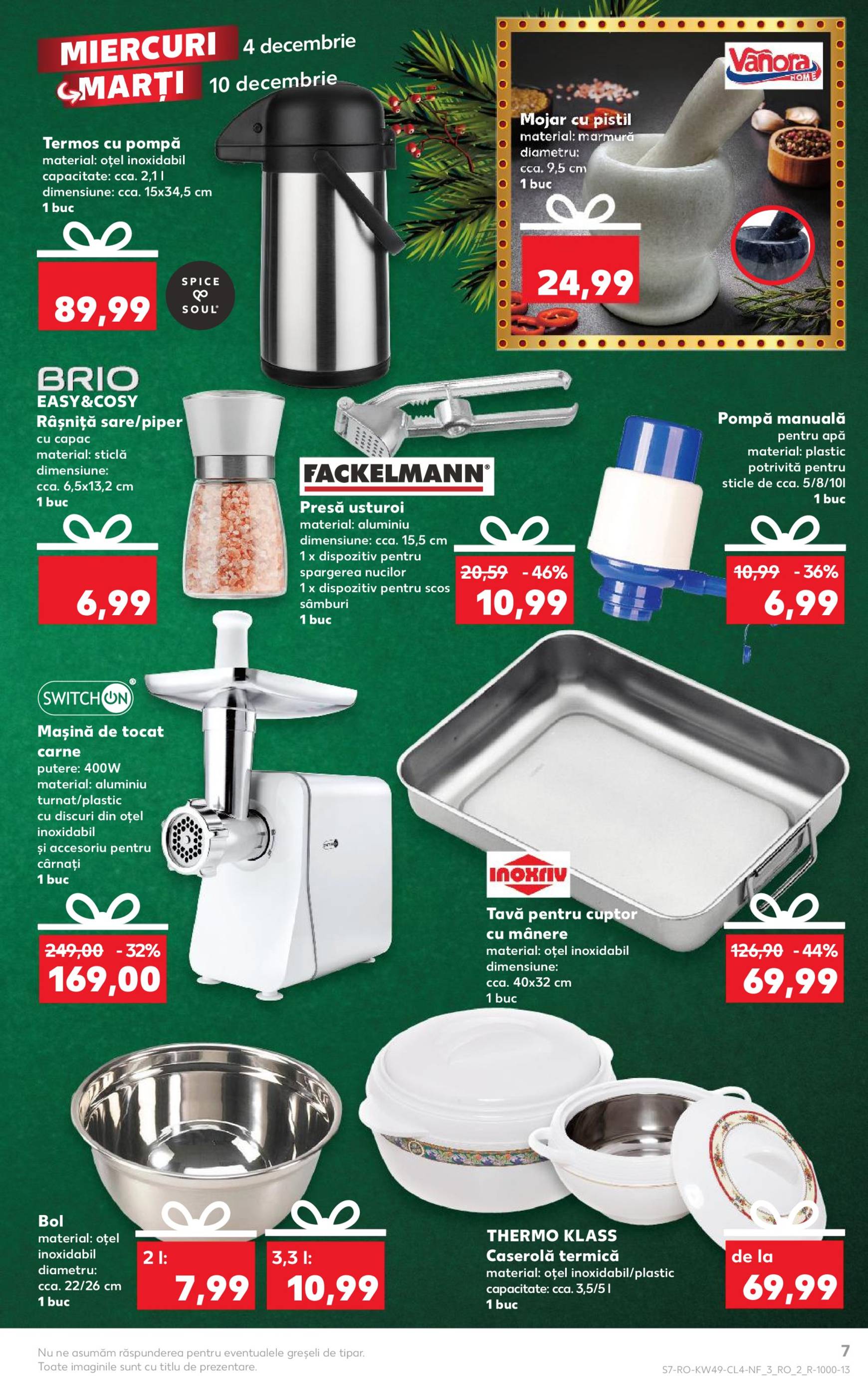 kaufland - Catalog Kaufland valabil din 04.12. - 10.12. - page: 7