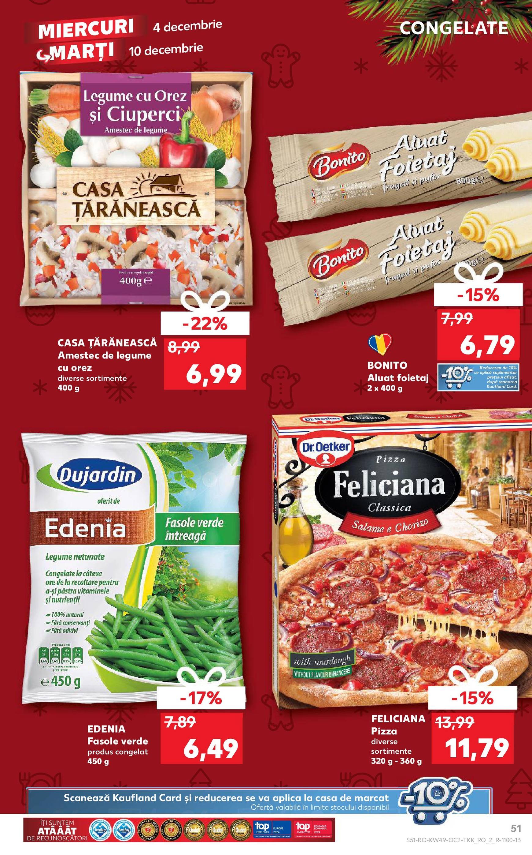 kaufland - Catalog Kaufland - Str. Câmpului valabil din 04.12. - 10.12. - page: 51