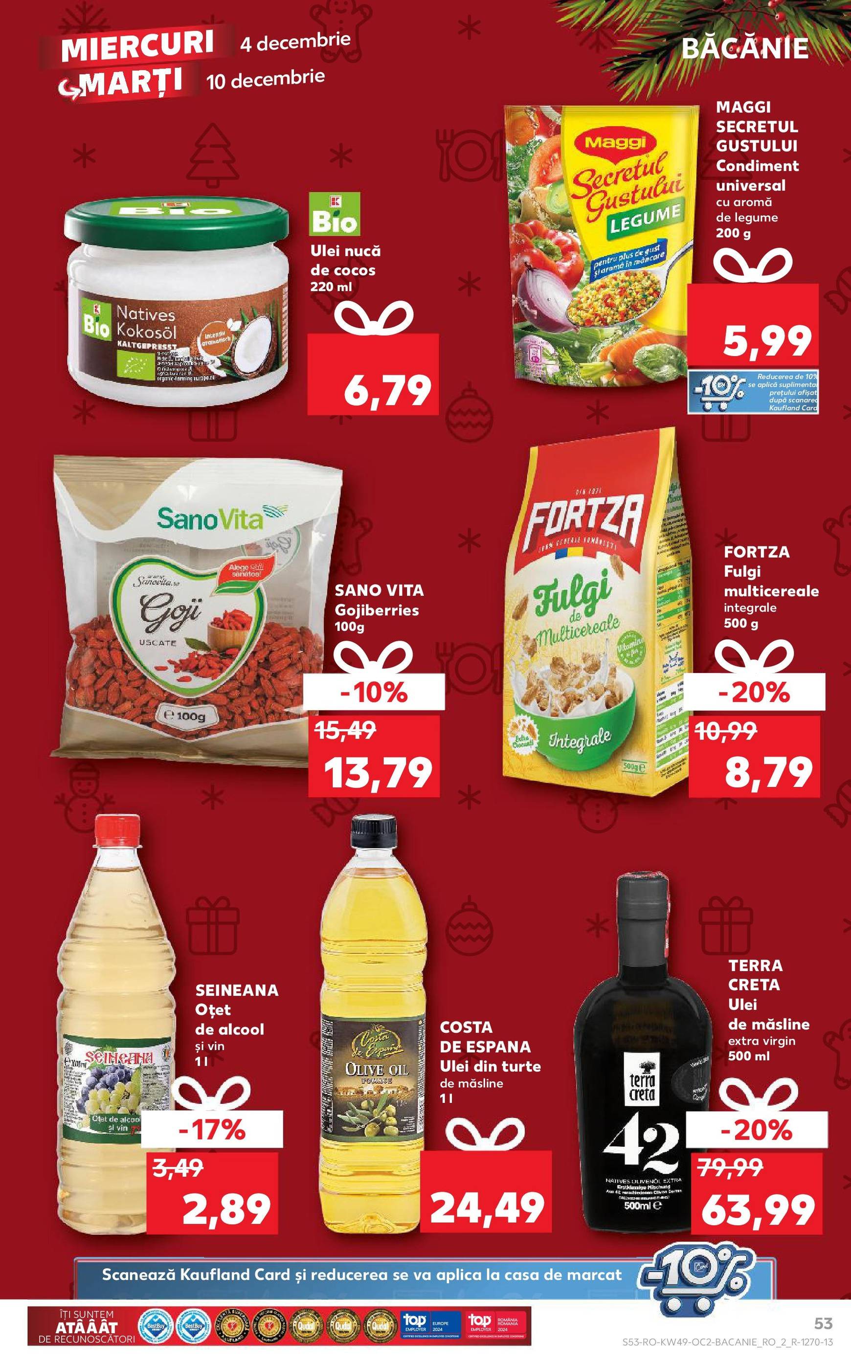 kaufland - Catalog Kaufland - Str. Câmpului valabil din 04.12. - 10.12. - page: 53