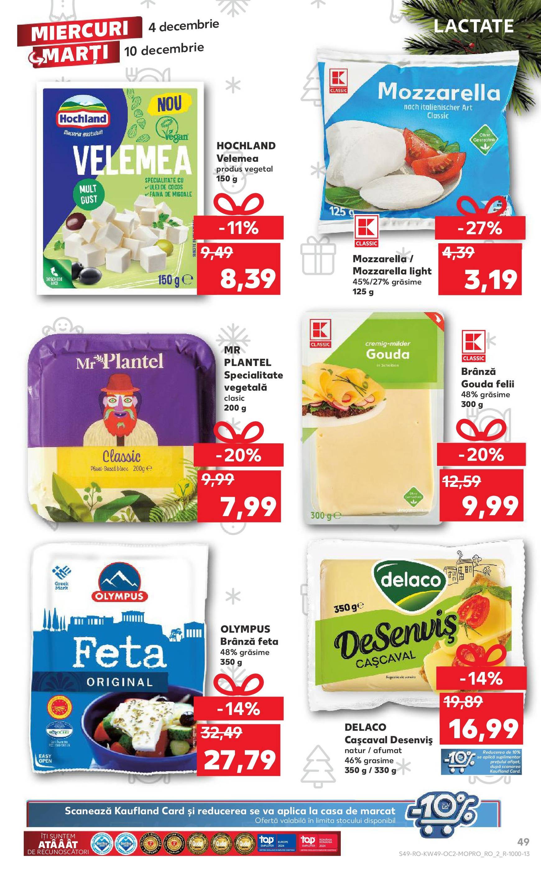 kaufland - Catalog Kaufland - Str. Câmpului valabil din 04.12. - 10.12. - page: 49