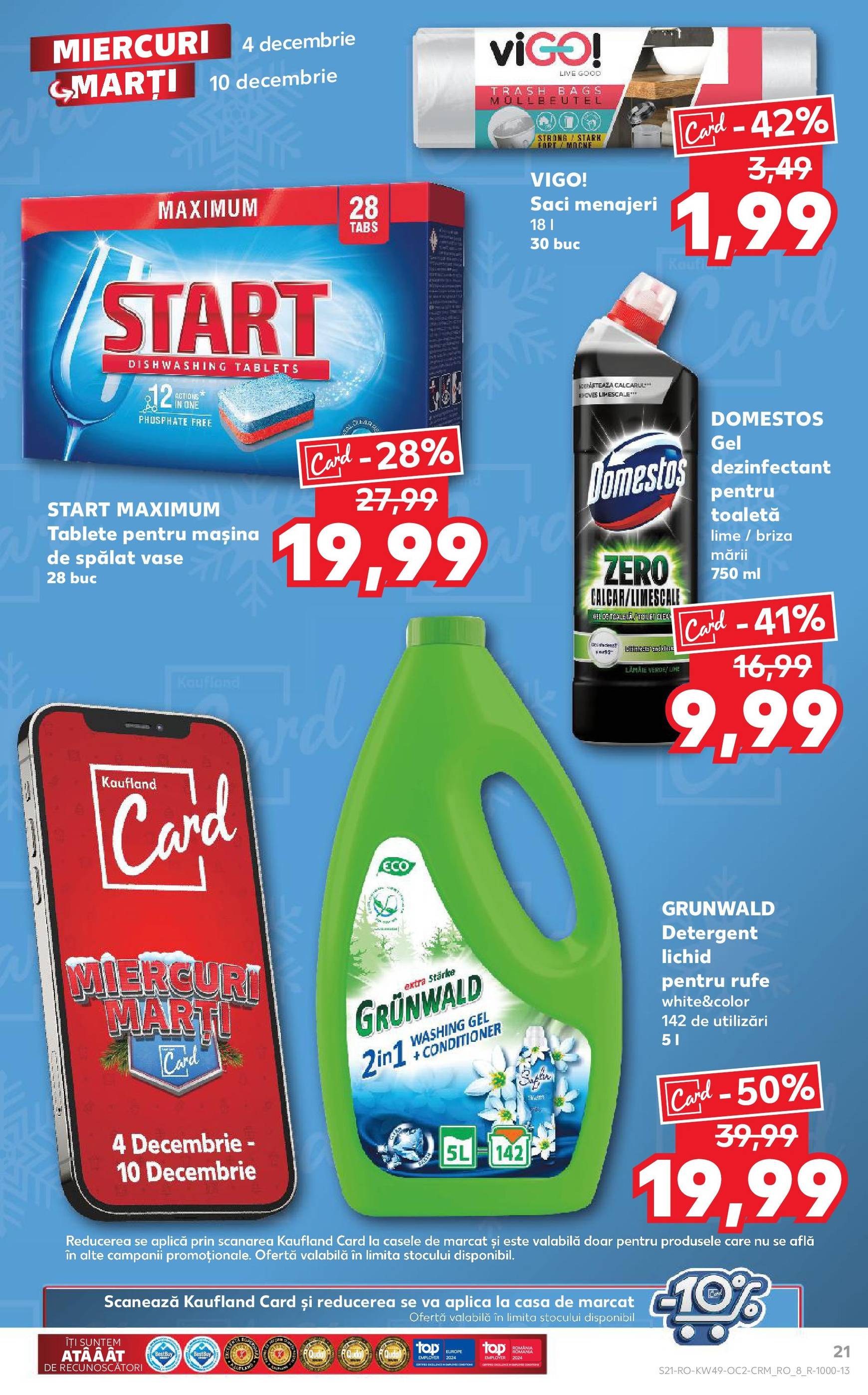 kaufland - Catalog Kaufland - Str. Câmpului valabil din 04.12. - 10.12. - page: 21