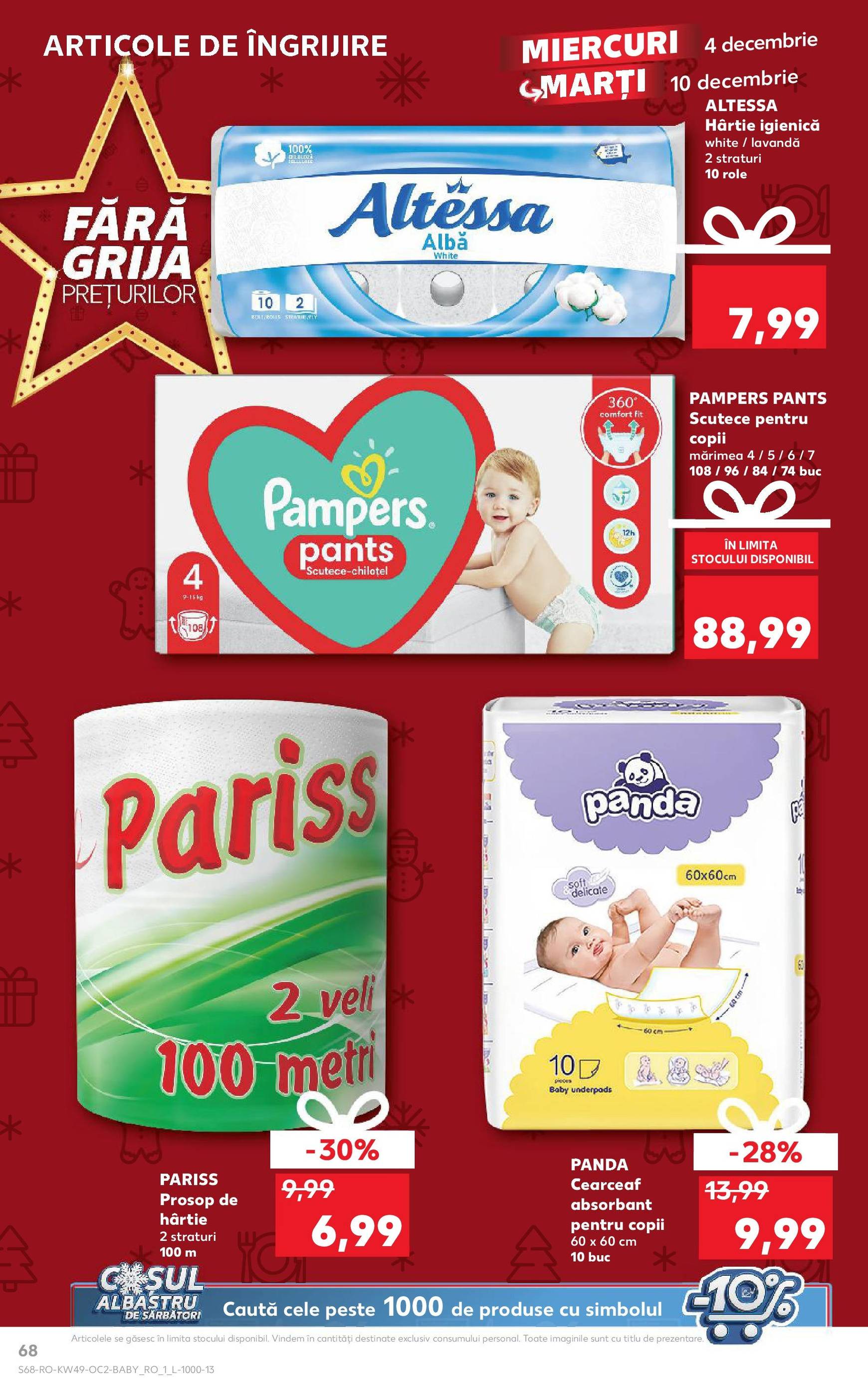 kaufland - Catalog Kaufland - Str. Câmpului valabil din 04.12. - 10.12. - page: 68