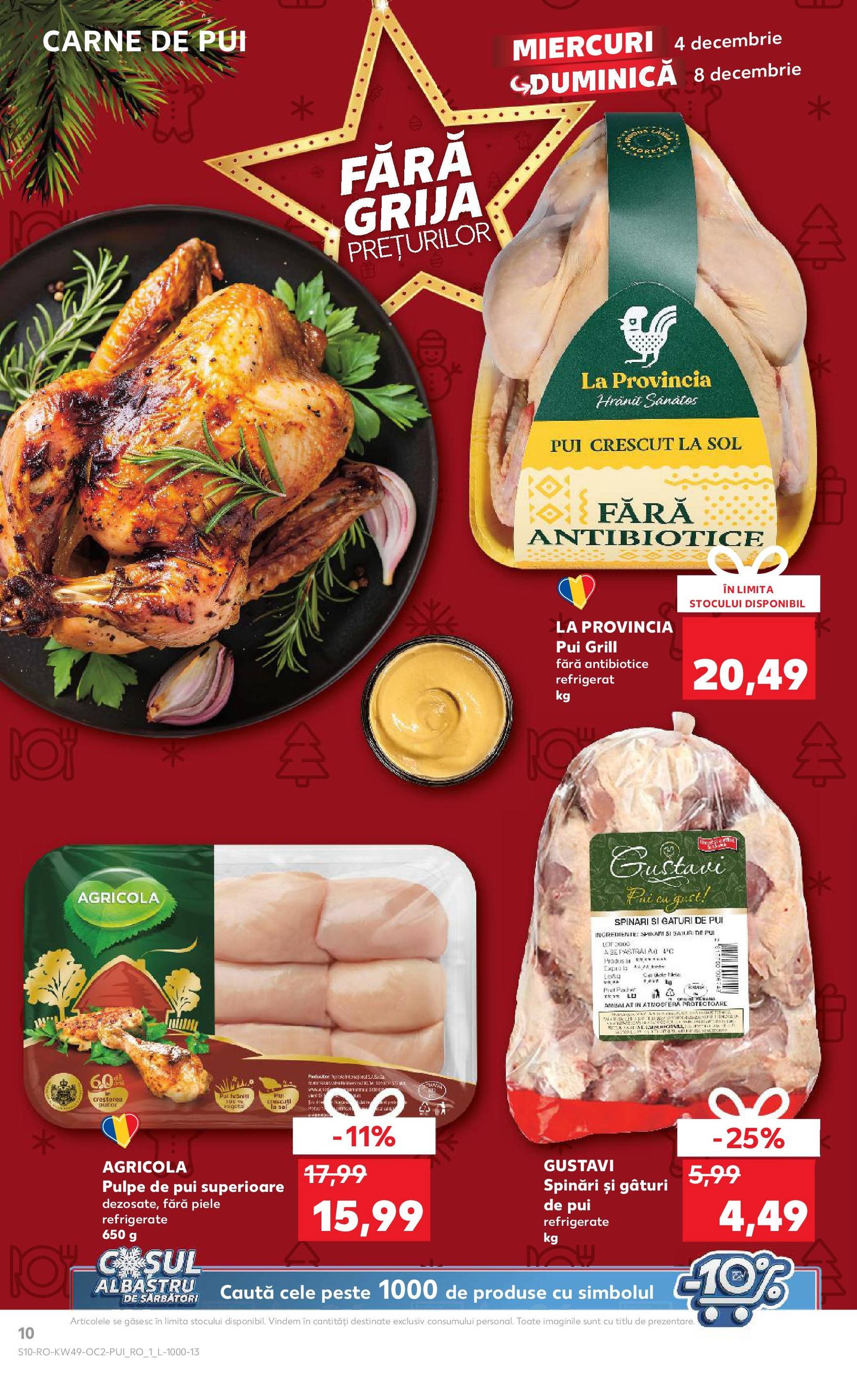 kaufland - Catalog Kaufland - Str. Câmpului valabil din 04.12. - 10.12. - page: 10