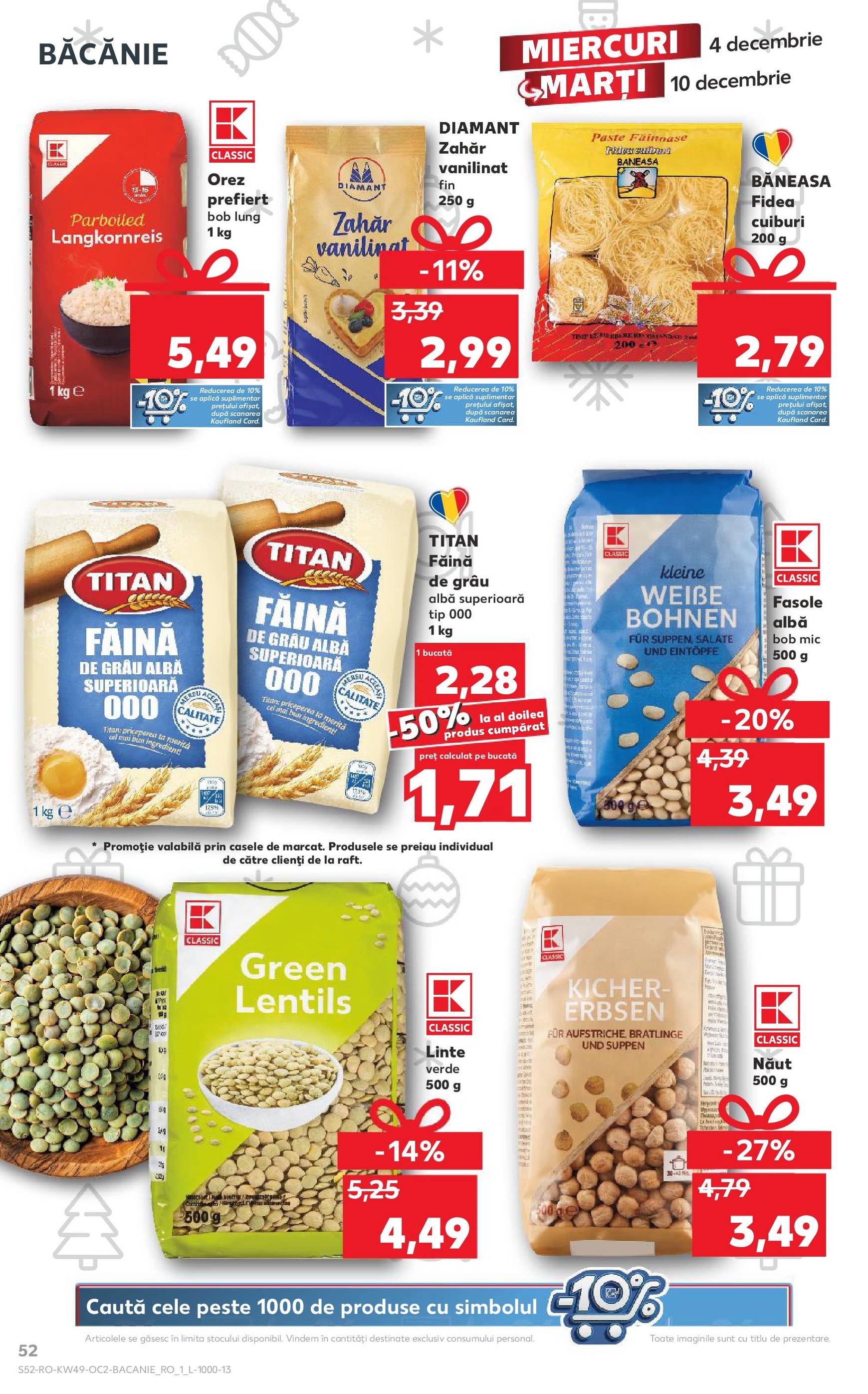 kaufland - Catalog Kaufland - Str. Câmpului valabil din 04.12. - 10.12. - page: 52