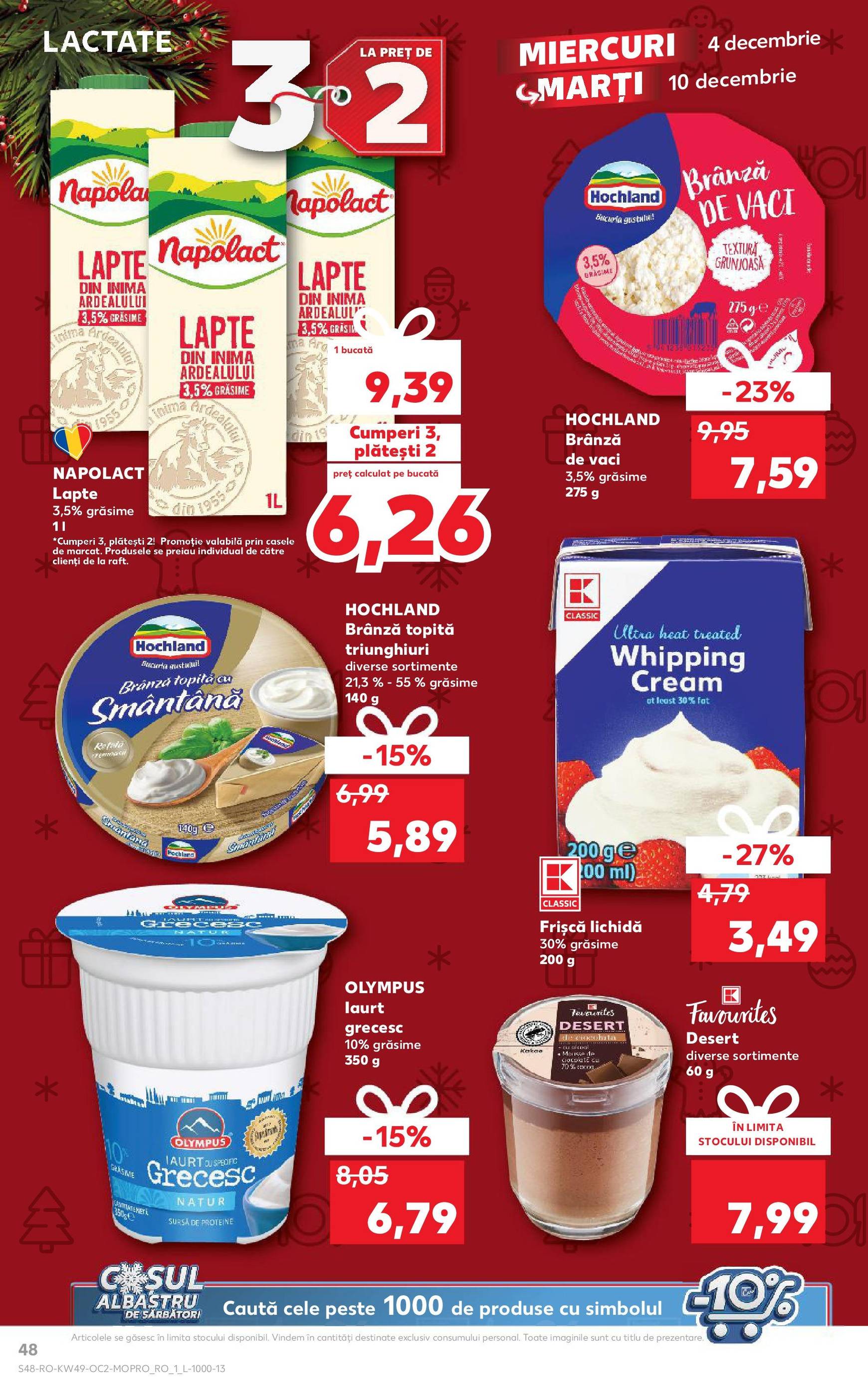 kaufland - Catalog Kaufland - Str. Câmpului valabil din 04.12. - 10.12. - page: 48