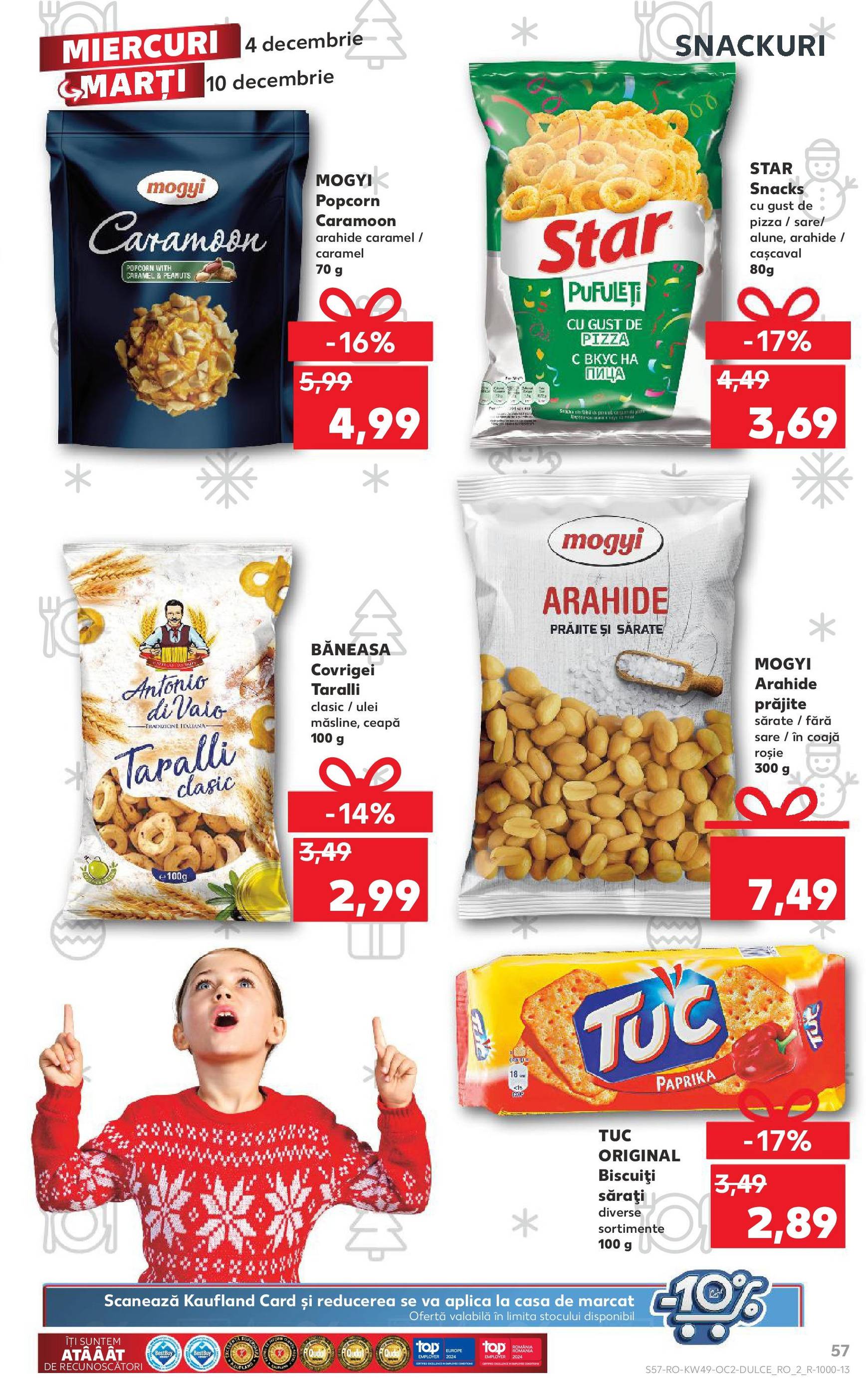 kaufland - Catalog Kaufland - Str. Câmpului valabil din 04.12. - 10.12. - page: 57