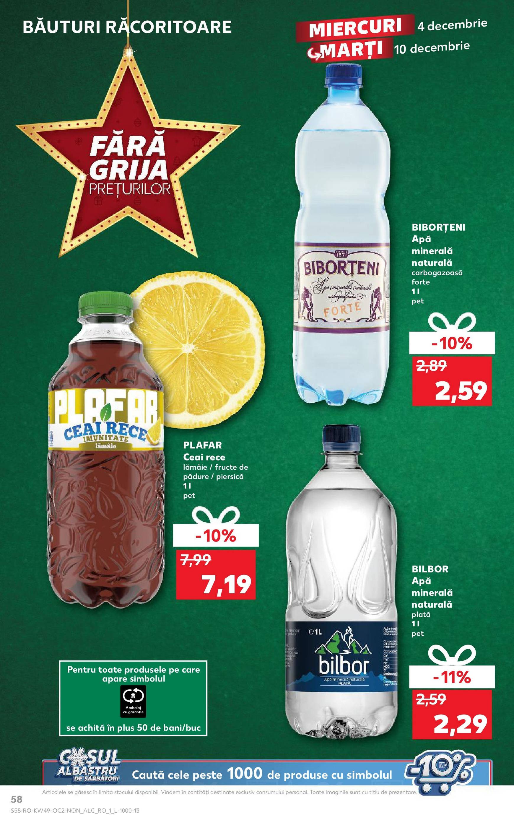 kaufland - Catalog Kaufland - Str. Câmpului valabil din 04.12. - 10.12. - page: 58