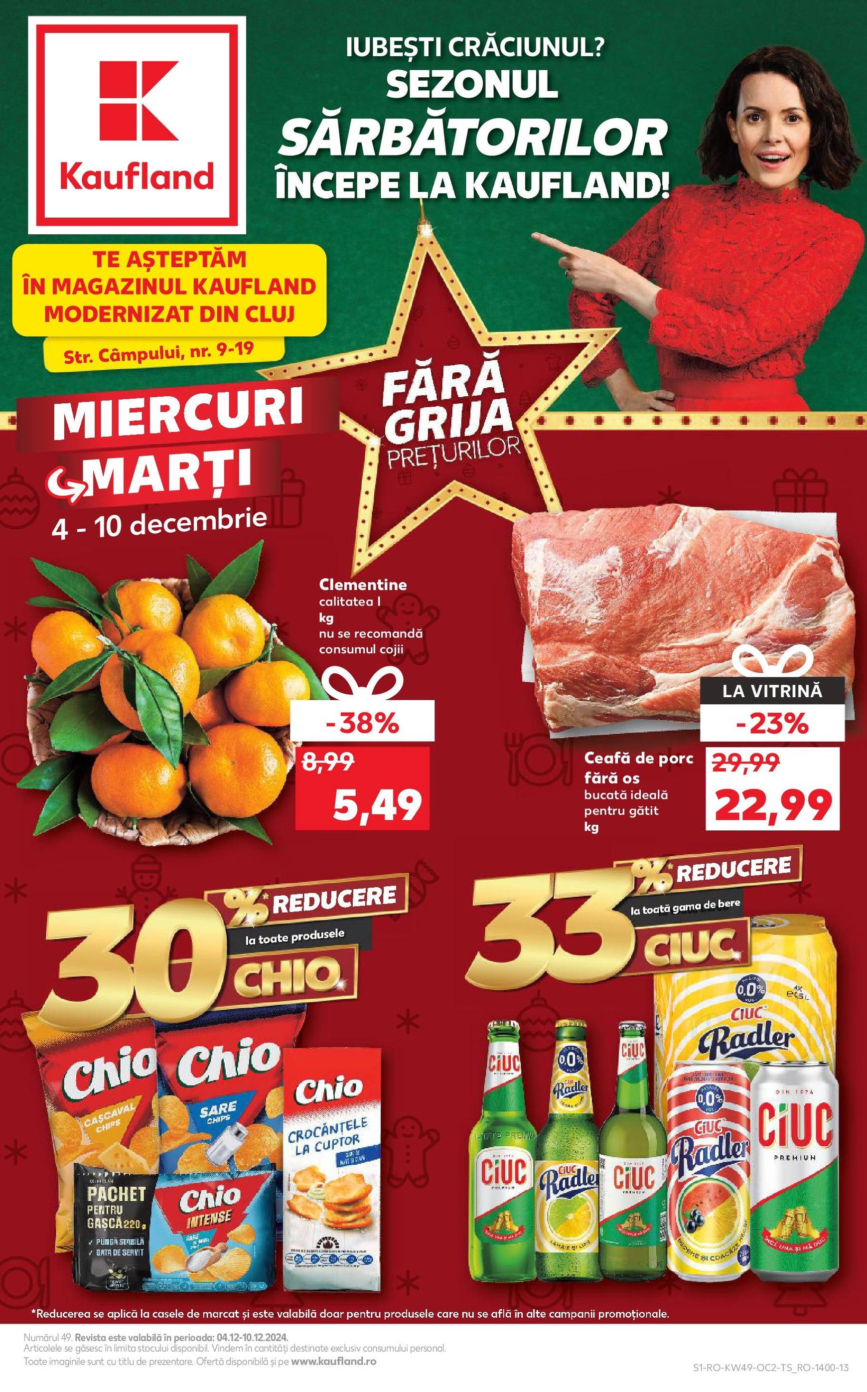 kaufland - Catalog Kaufland - Str. Câmpului valabil din 04.12. - 10.12.