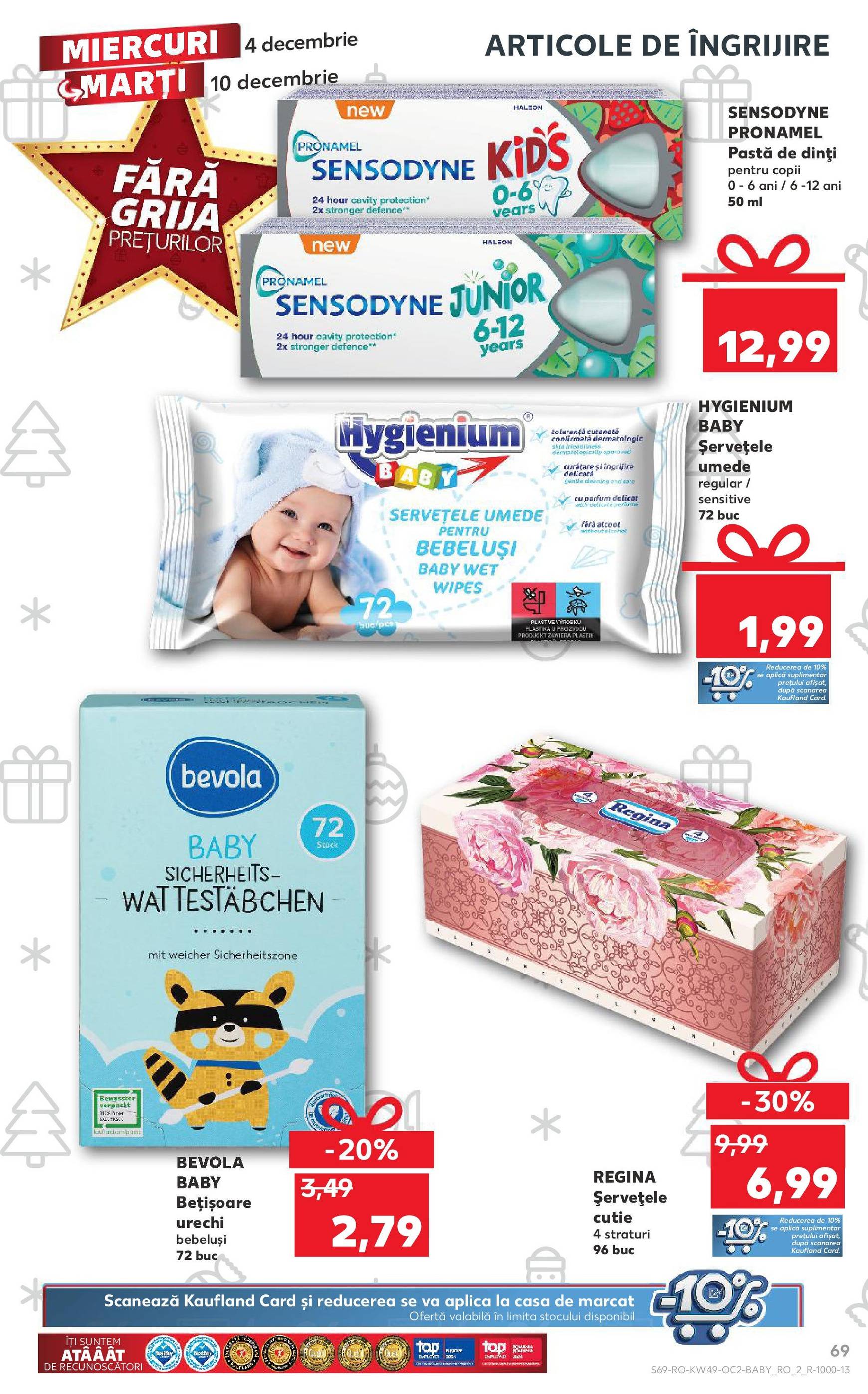 kaufland - Catalog Kaufland - Str. Câmpului valabil din 04.12. - 10.12. - page: 69