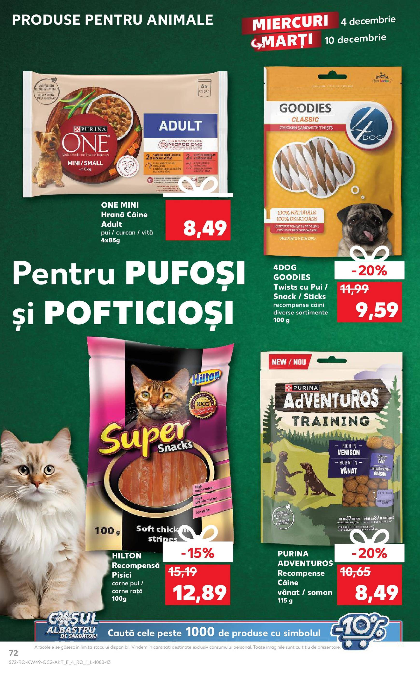 kaufland - Catalog Kaufland - Str. Câmpului valabil din 04.12. - 10.12. - page: 72