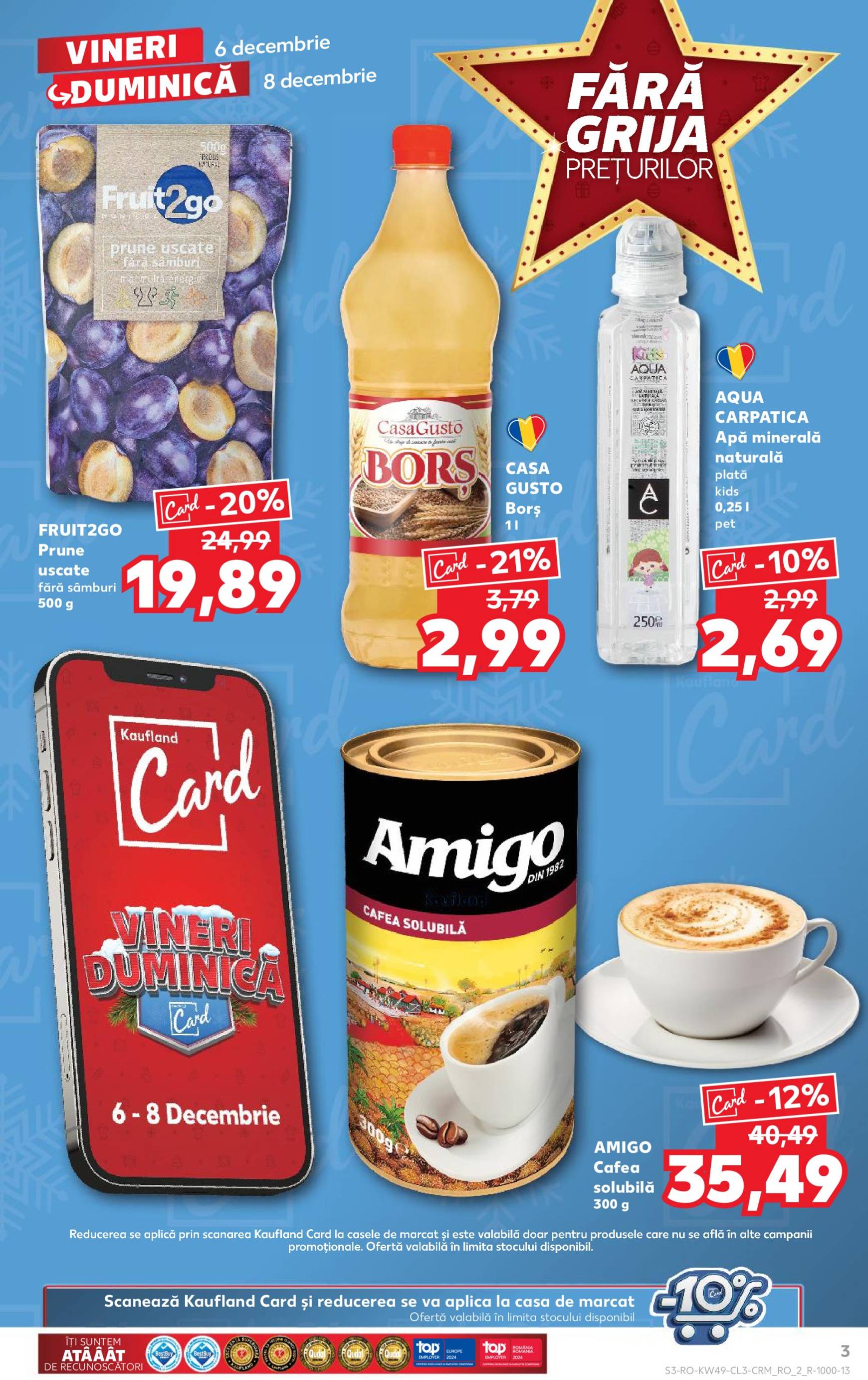 kaufland - Catalog Kaufland valabil din 06.12. - 08.12. - page: 3