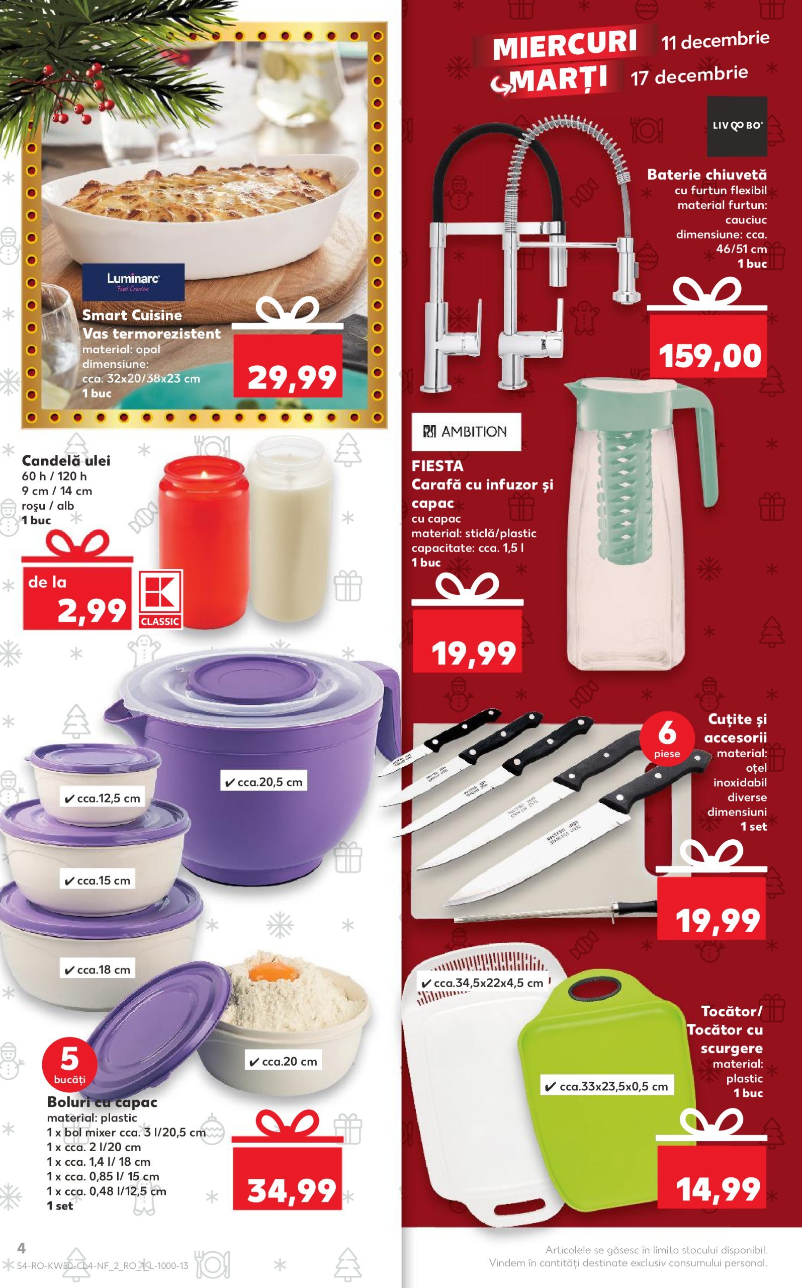 kaufland - Catalog Kaufland valabil din 11.12. - 17.12. - page: 4