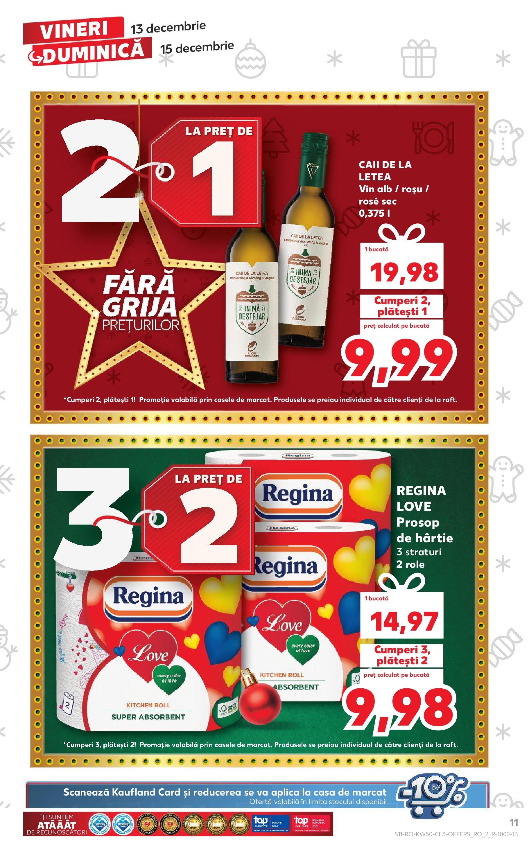 kaufland - Catalog Kaufland valabil din 13.12. - 15.12. - page: 11