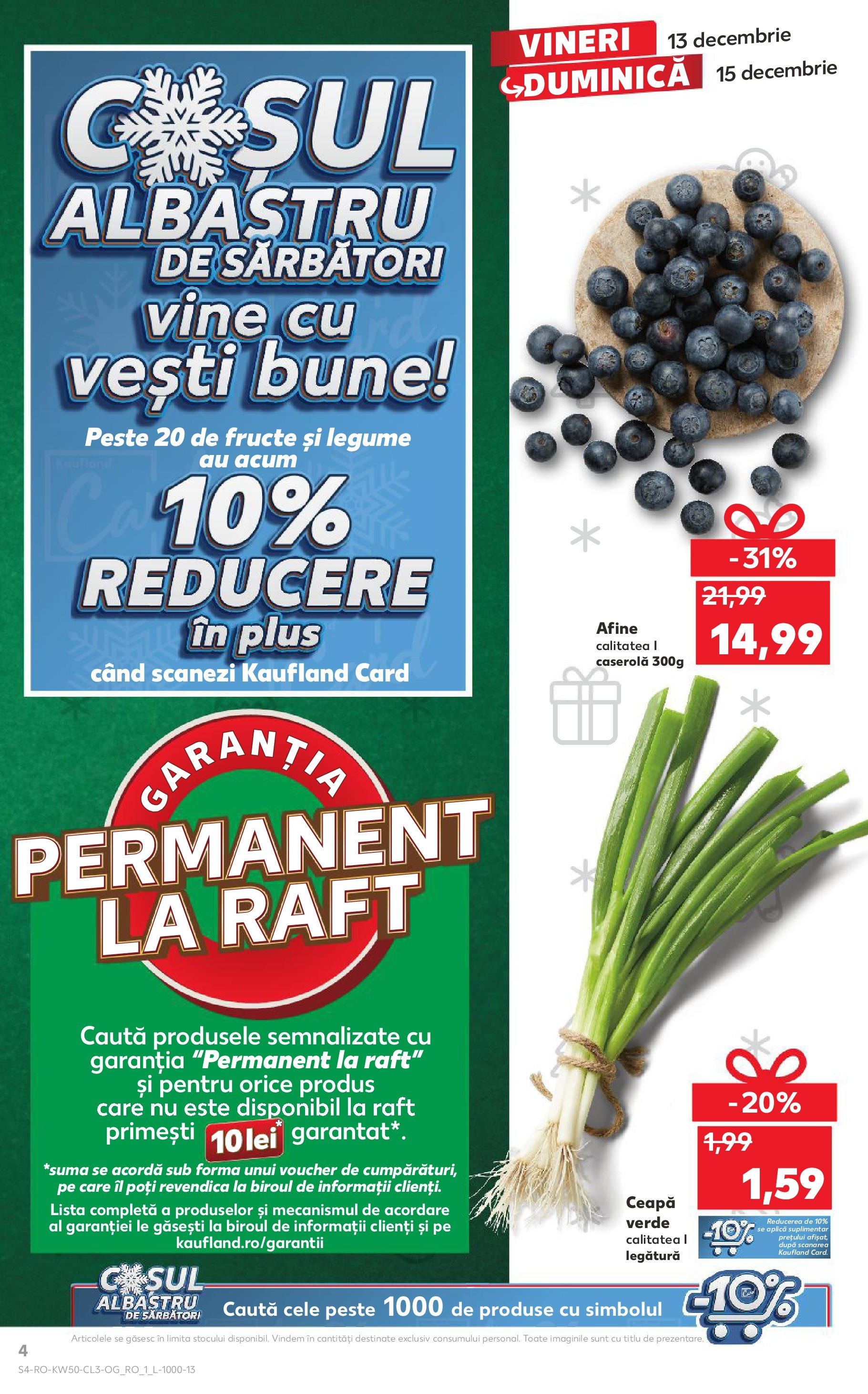 kaufland - Catalog Kaufland valabil din 13.12. - 15.12. - page: 4