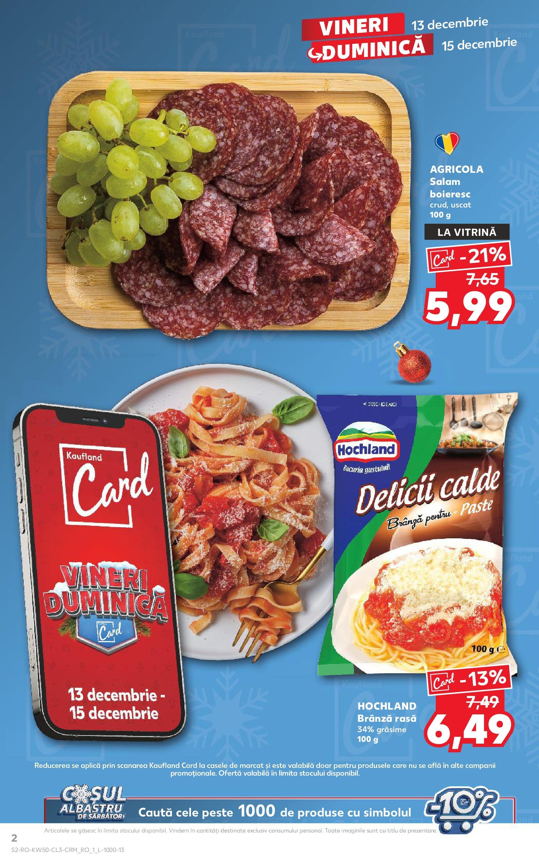 kaufland - Catalog Kaufland valabil din 13.12. - 15.12. - page: 2