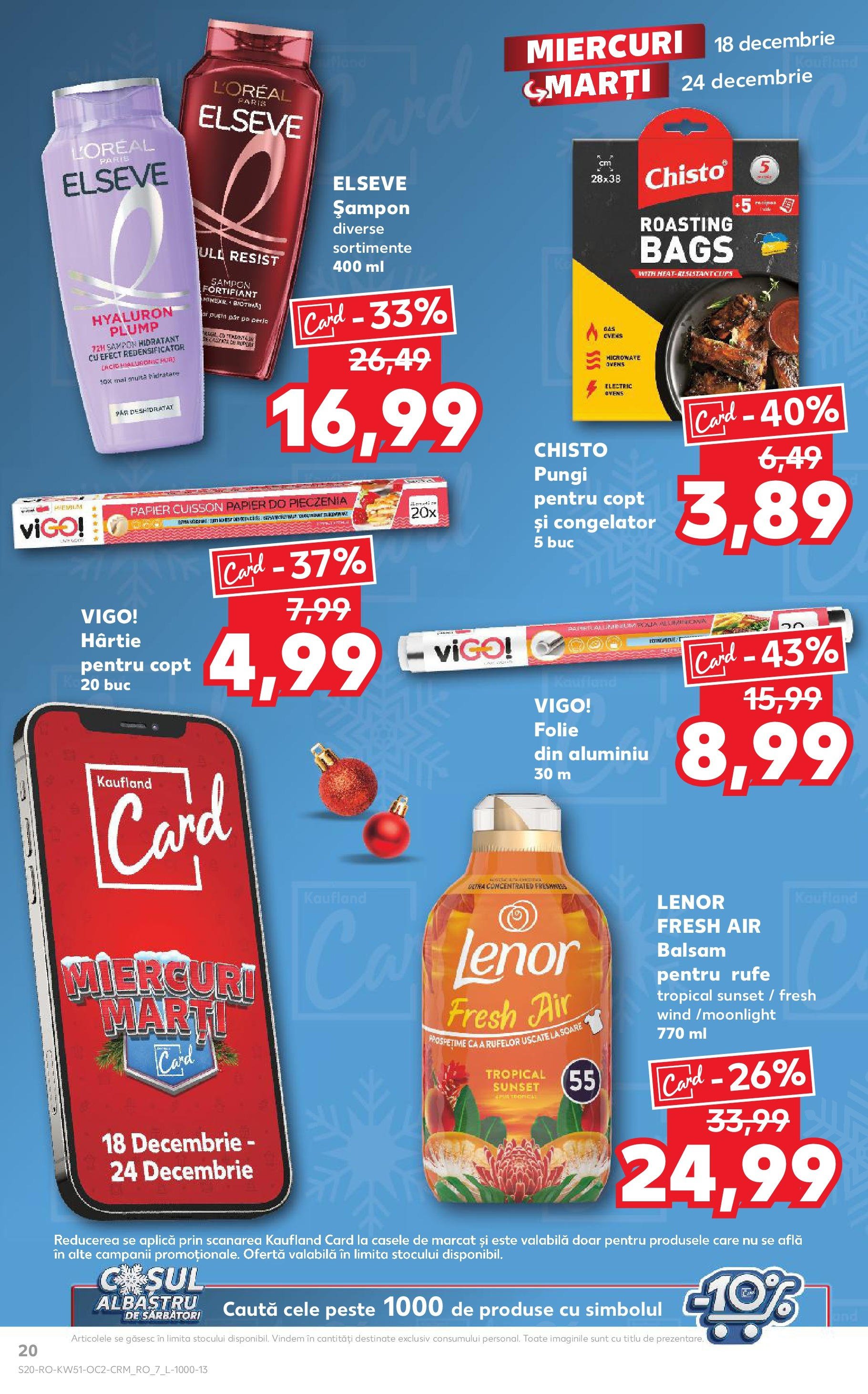 kaufland - Catalog Kaufland valabil din 18.12. - 24.12. - page: 20