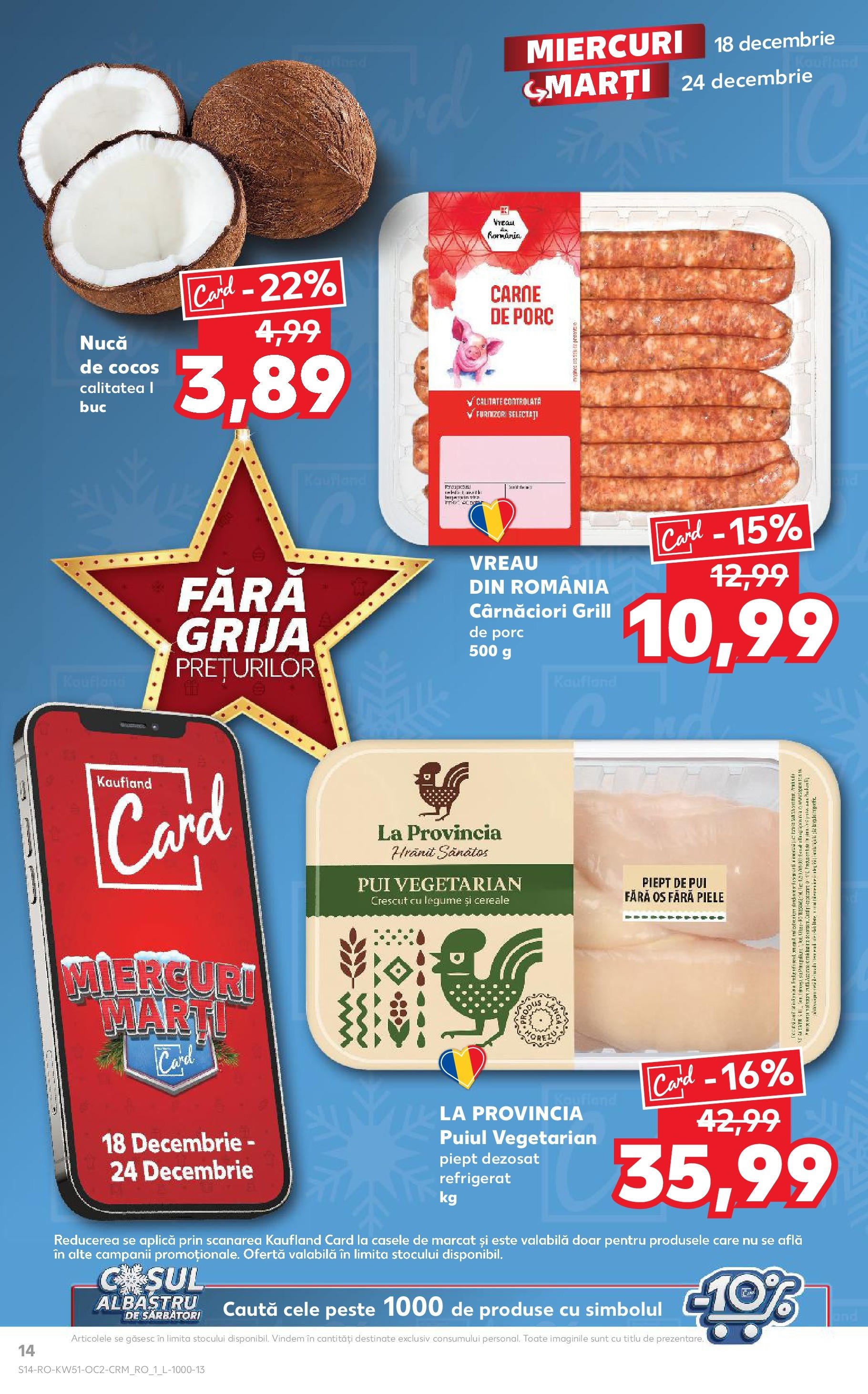 kaufland - Catalog Kaufland valabil din 18.12. - 24.12. - page: 14