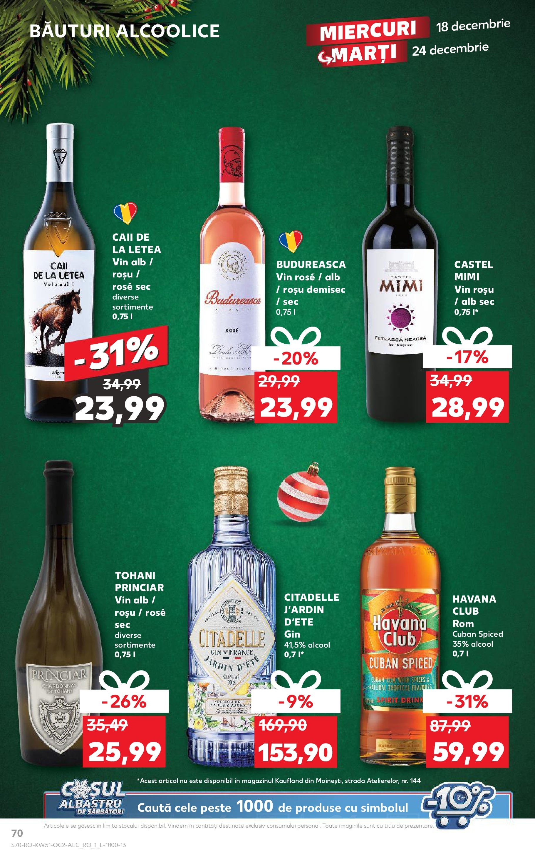 kaufland - Catalog Kaufland valabil din 18.12. - 24.12. - page: 70