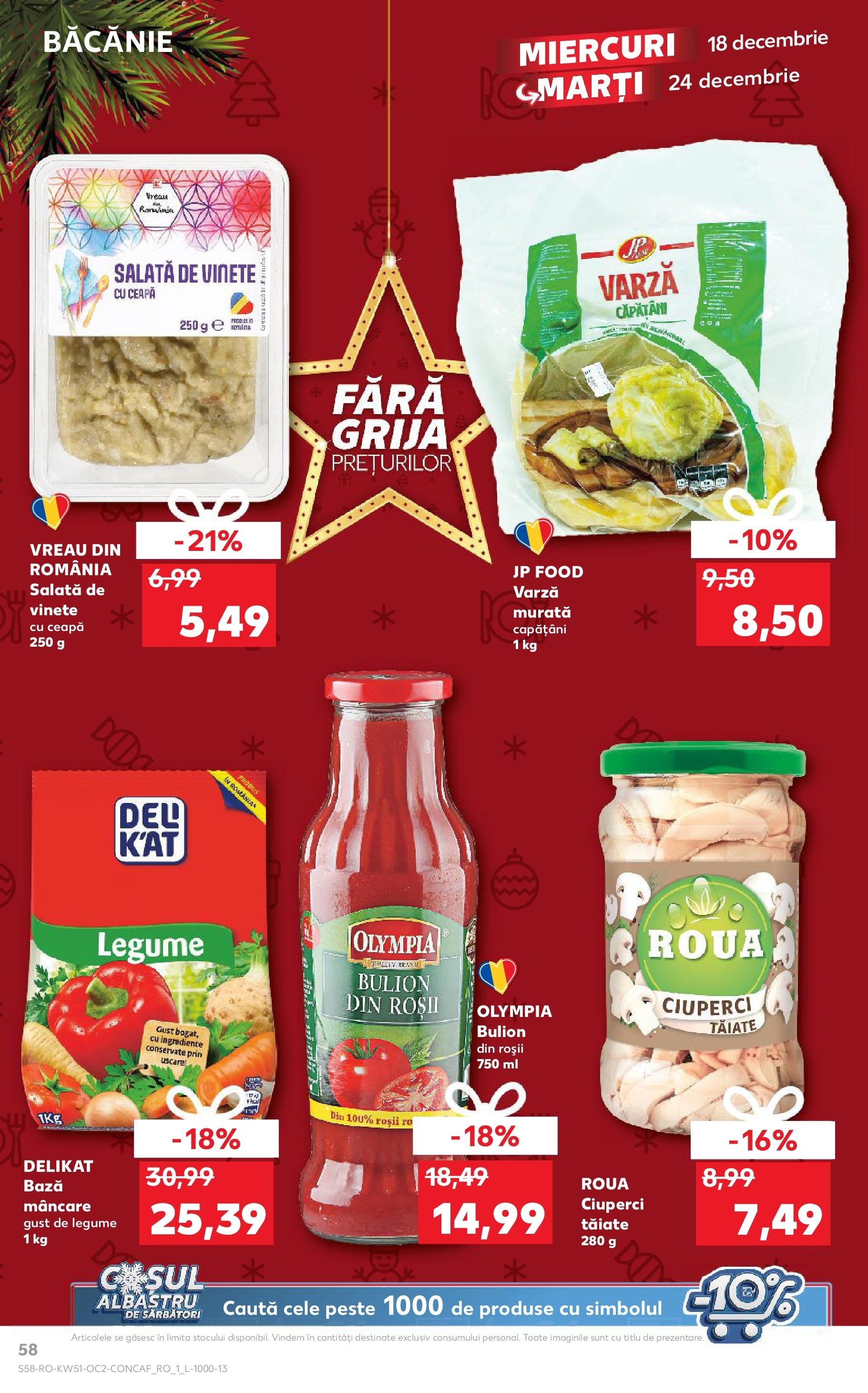 kaufland - Catalog Kaufland valabil din 18.12. - 24.12. - page: 58