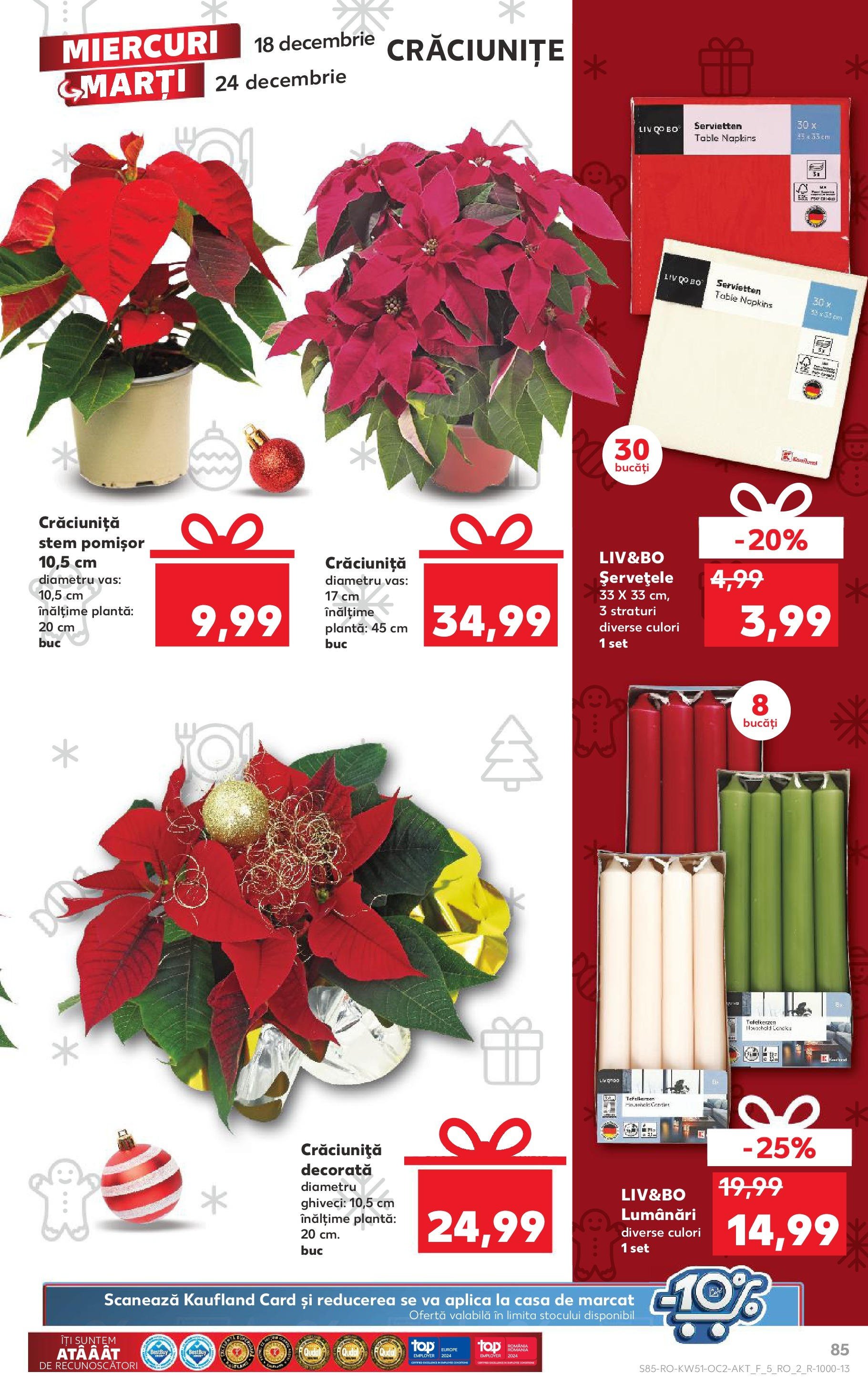 kaufland - Catalog Kaufland valabil din 18.12. - 24.12. - page: 85