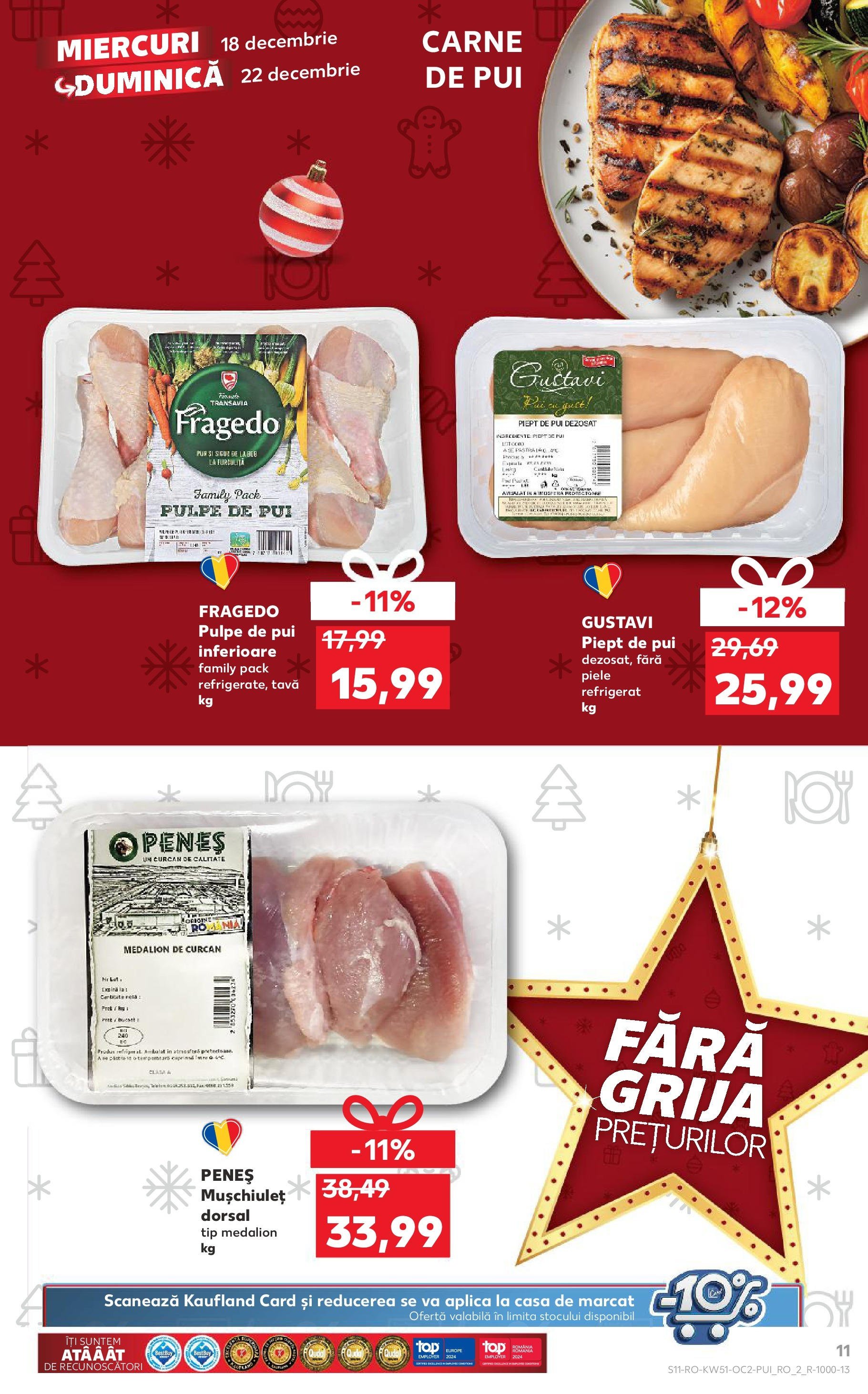 kaufland - Catalog Kaufland valabil din 18.12. - 24.12. - page: 11