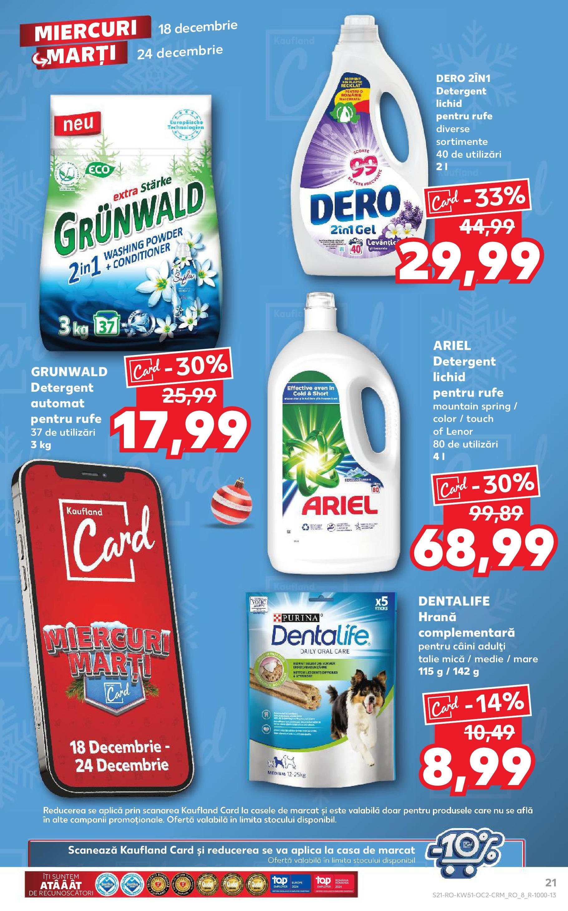 kaufland - Catalog Kaufland valabil din 18.12. - 24.12. - page: 21