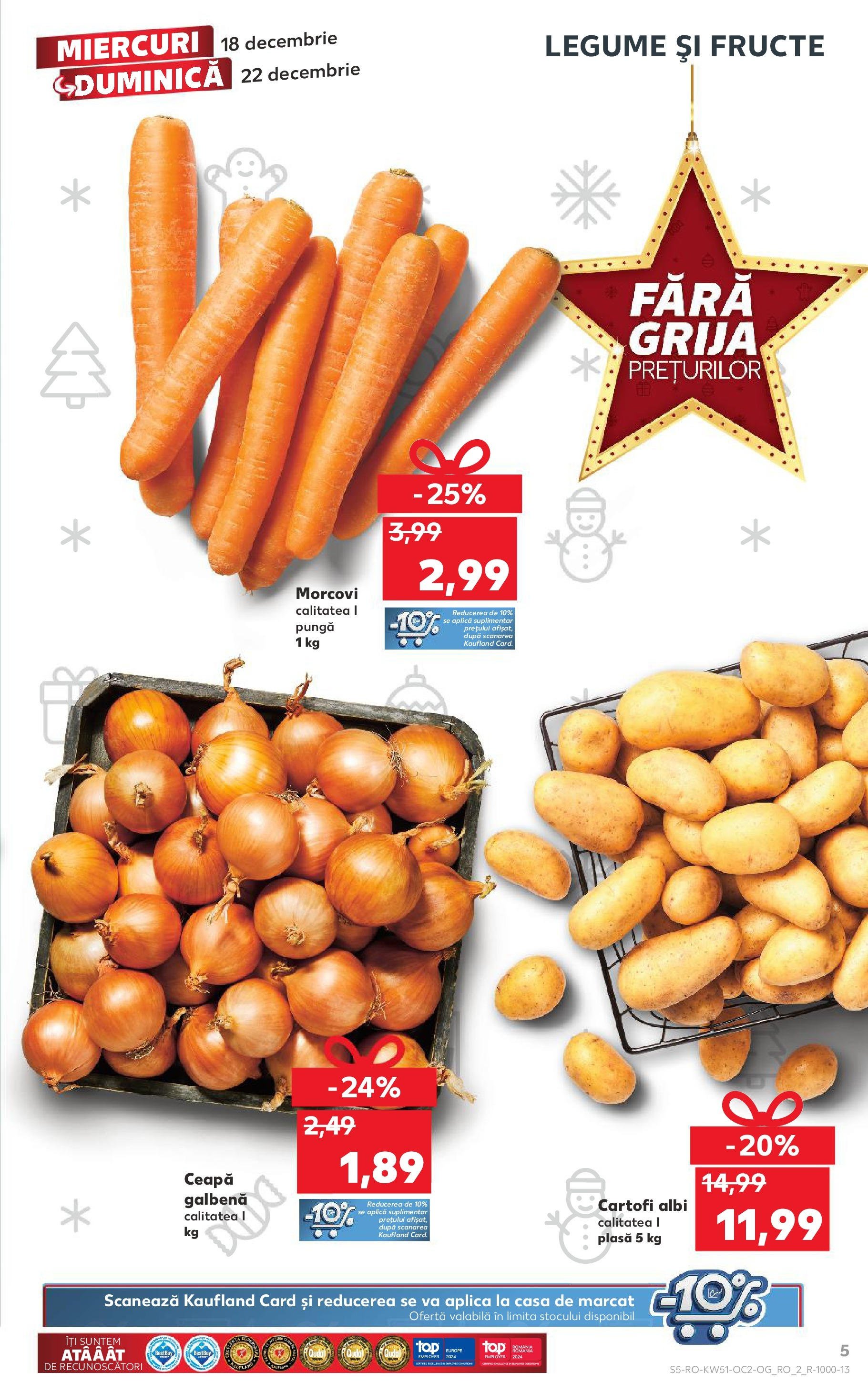 kaufland - Catalog Kaufland valabil din 18.12. - 24.12. - page: 5