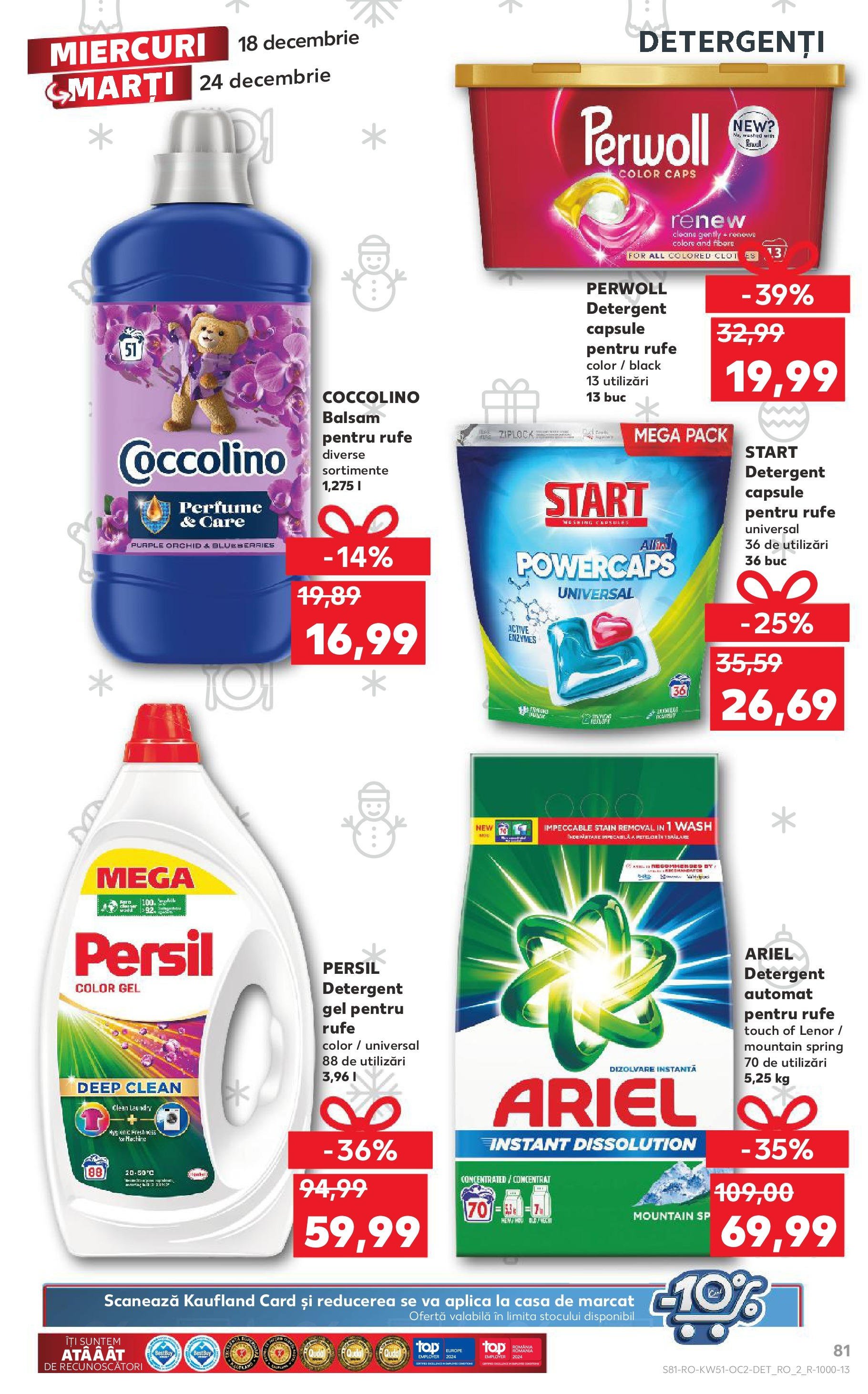 kaufland - Catalog Kaufland valabil din 18.12. - 24.12. - page: 81