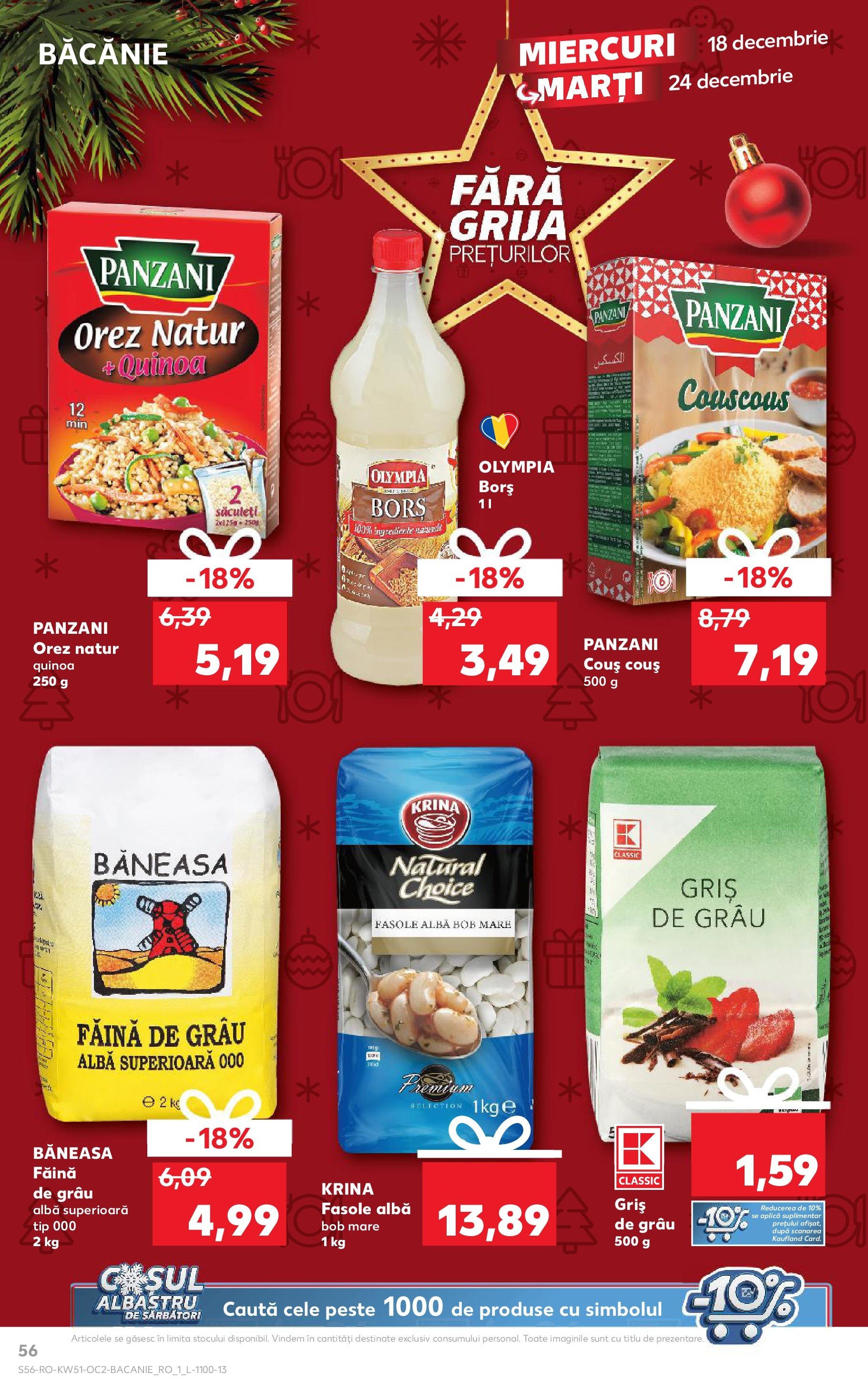 kaufland - Catalog Kaufland valabil din 18.12. - 24.12. - page: 56