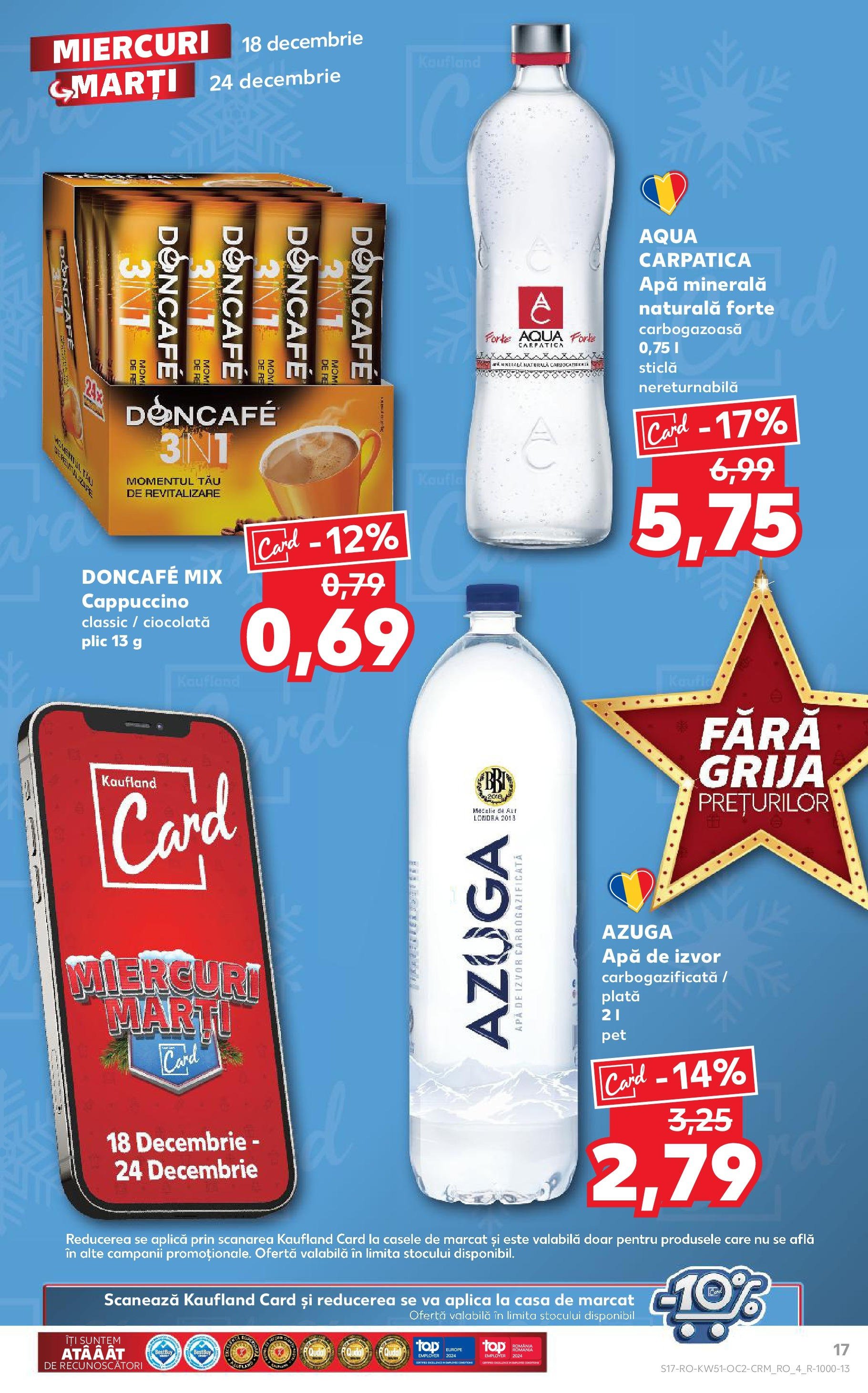 kaufland - Catalog Kaufland valabil din 18.12. - 24.12. - page: 17