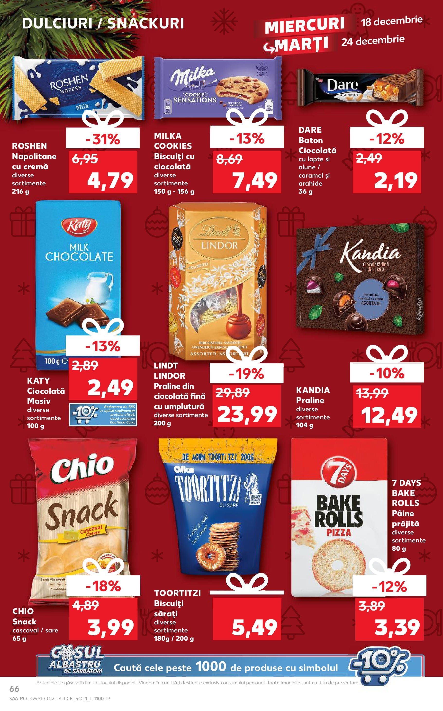 kaufland - Catalog Kaufland valabil din 18.12. - 24.12. - page: 66