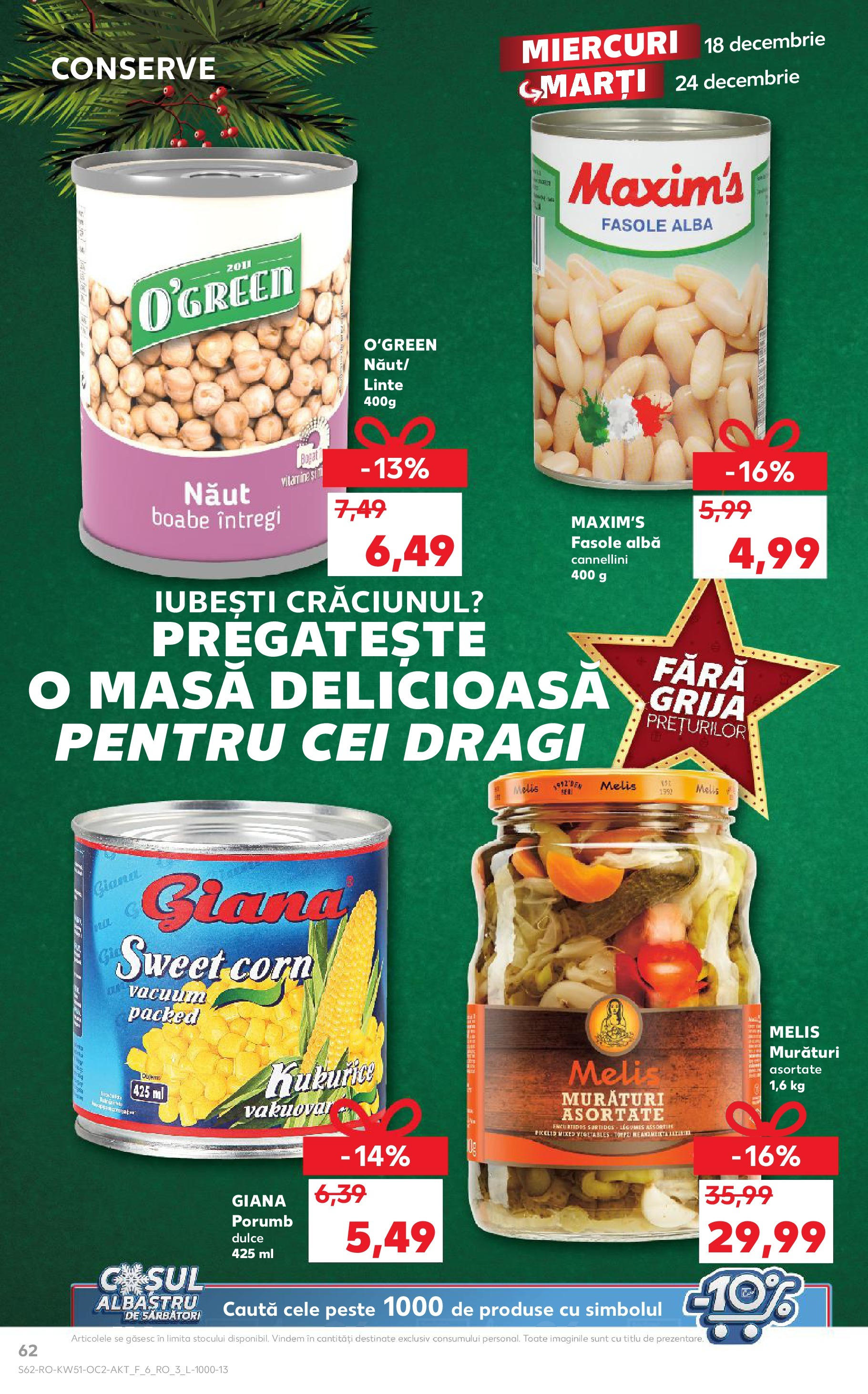 kaufland - Catalog Kaufland valabil din 18.12. - 24.12. - page: 62