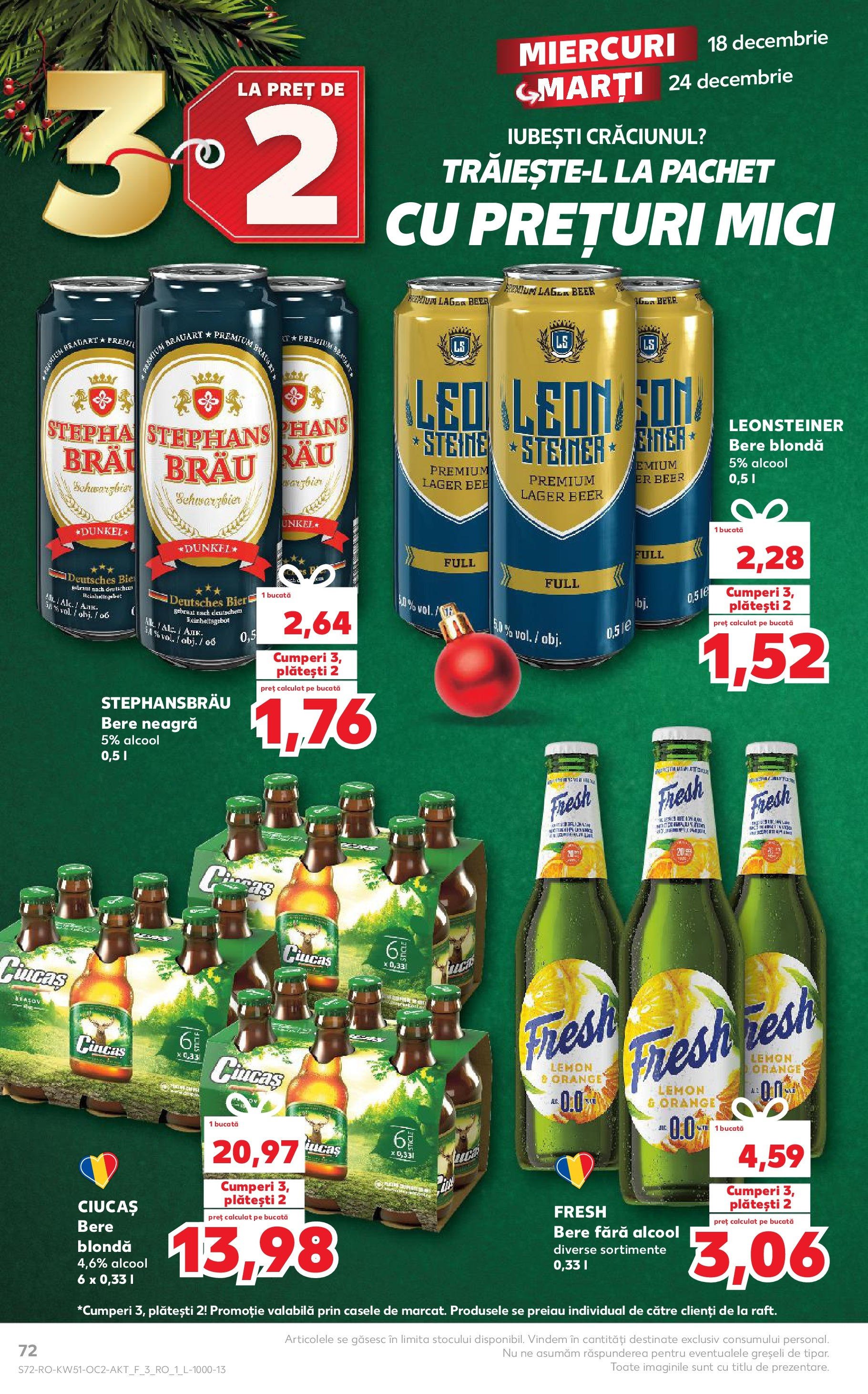 kaufland - Catalog Kaufland valabil din 18.12. - 24.12. - page: 72