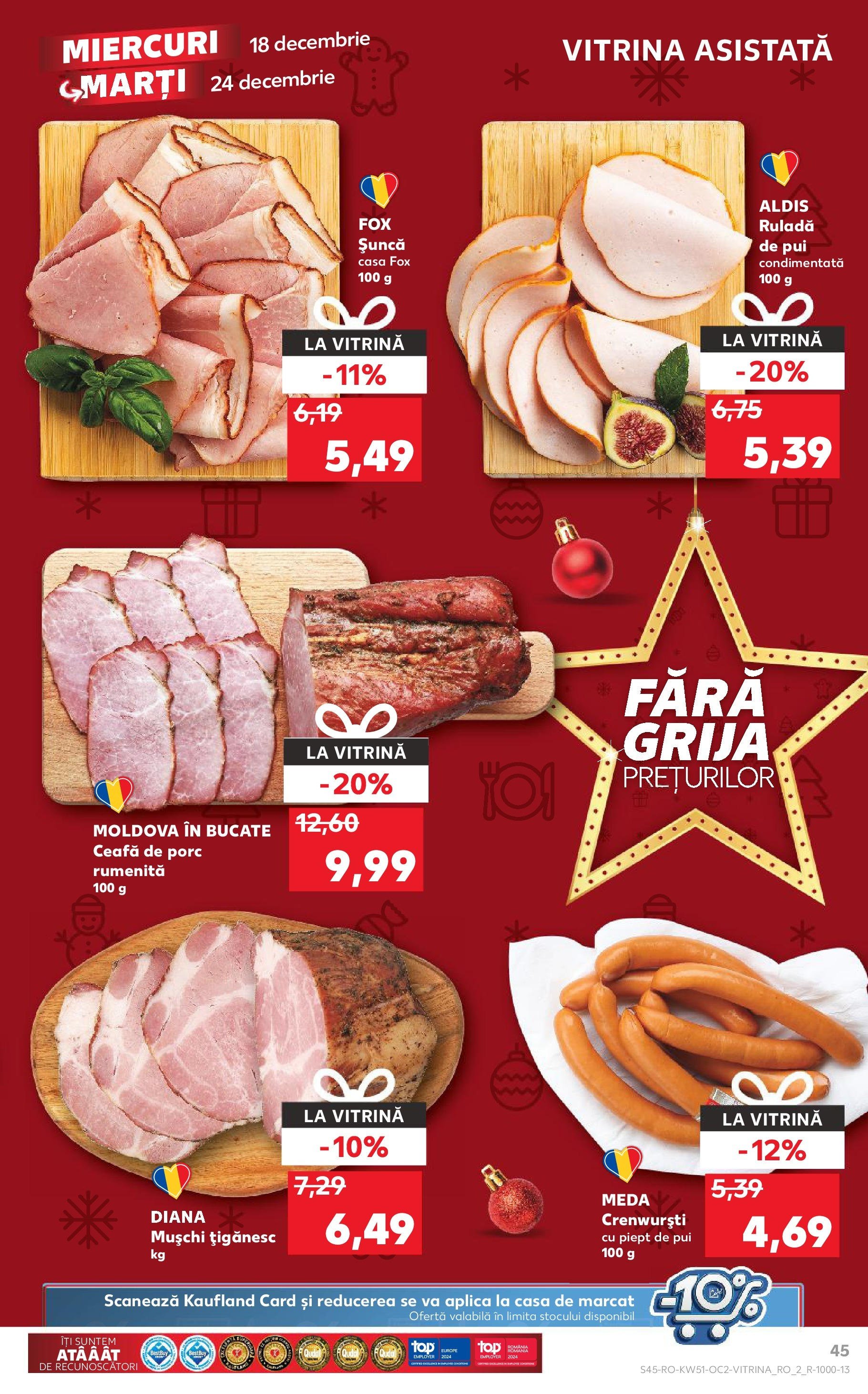 kaufland - Catalog Kaufland valabil din 18.12. - 24.12. - page: 45