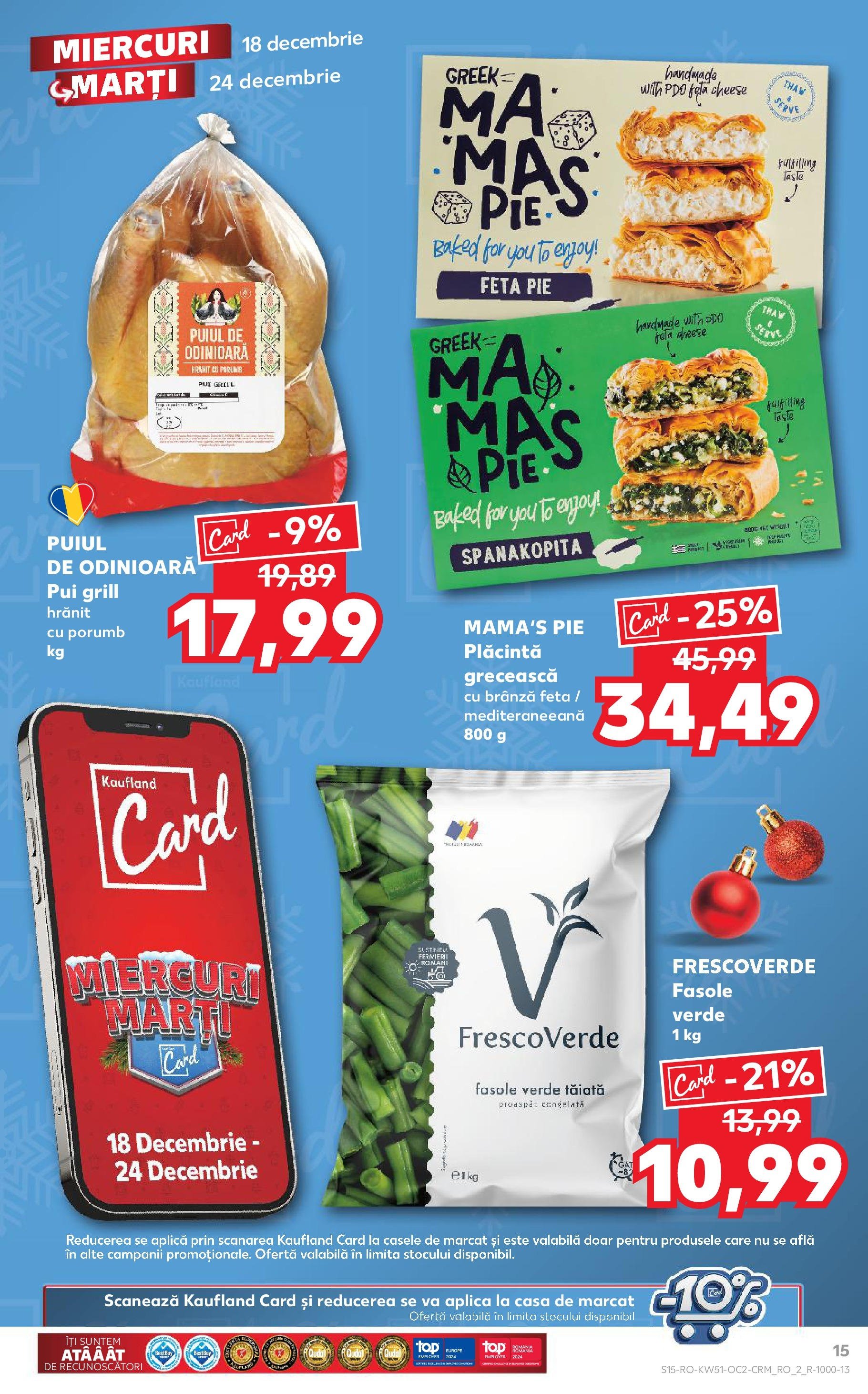 kaufland - Catalog Kaufland valabil din 18.12. - 24.12. - page: 15