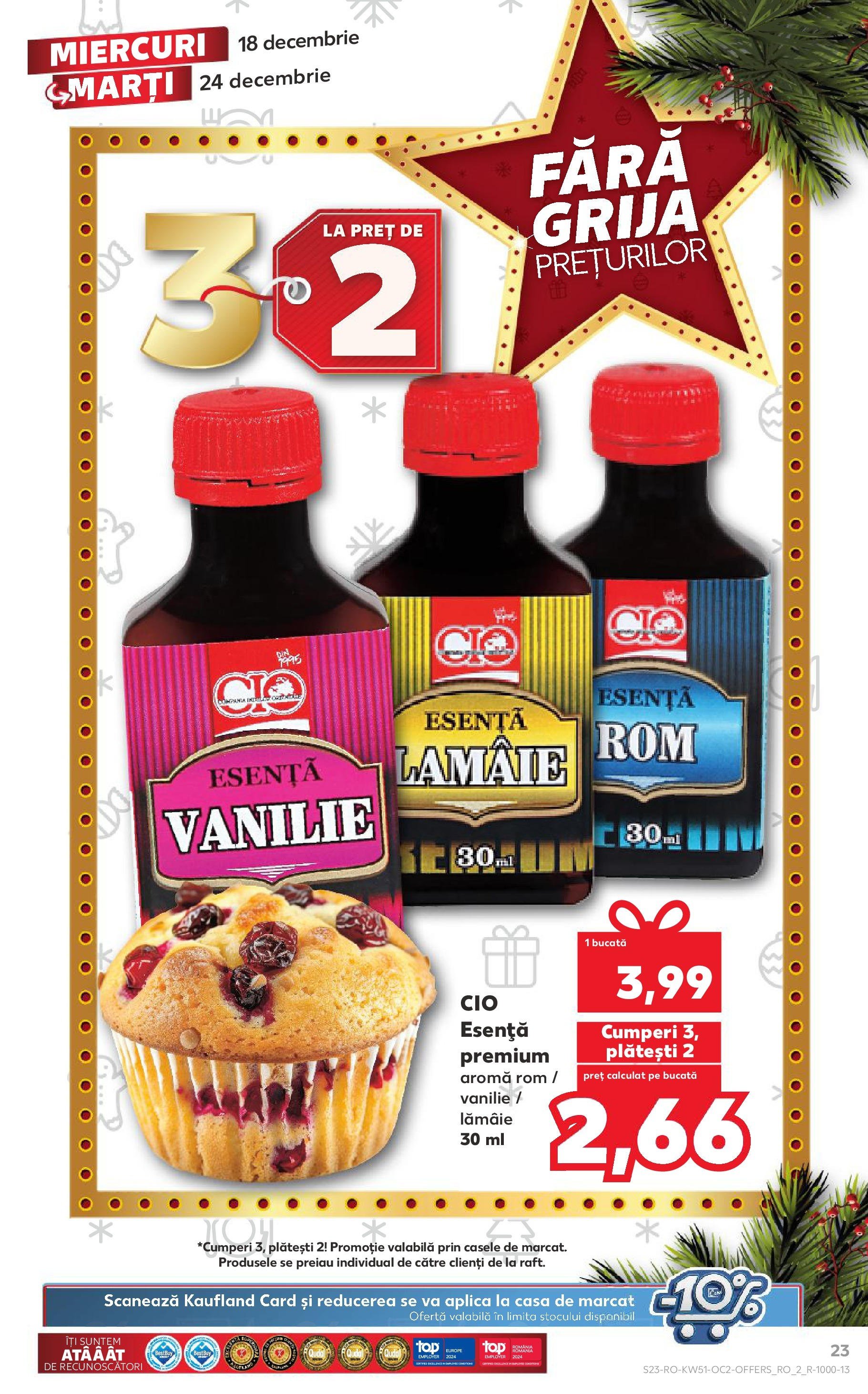 kaufland - Catalog Kaufland valabil din 18.12. - 24.12. - page: 23