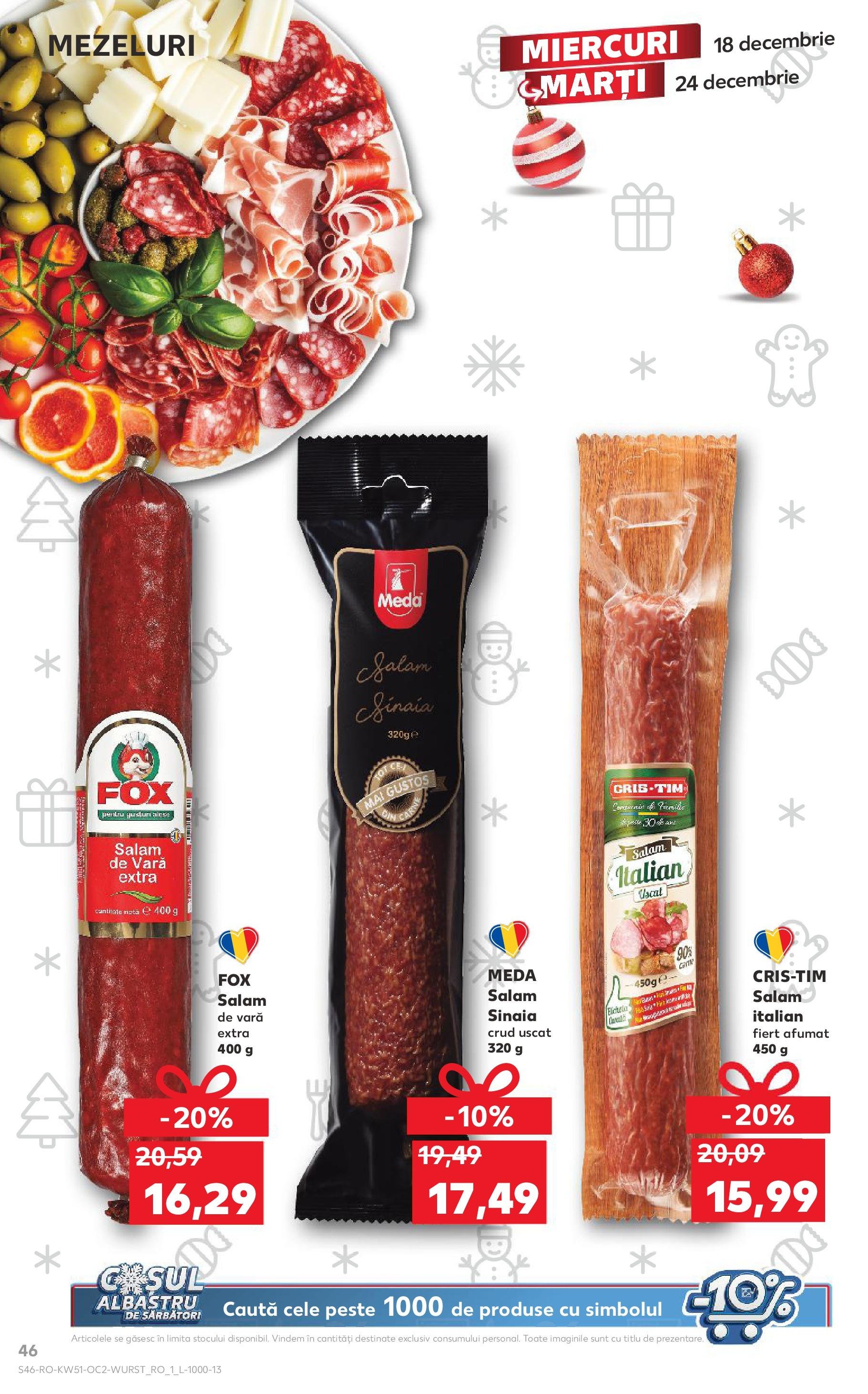 kaufland - Catalog Kaufland valabil din 18.12. - 24.12. - page: 46