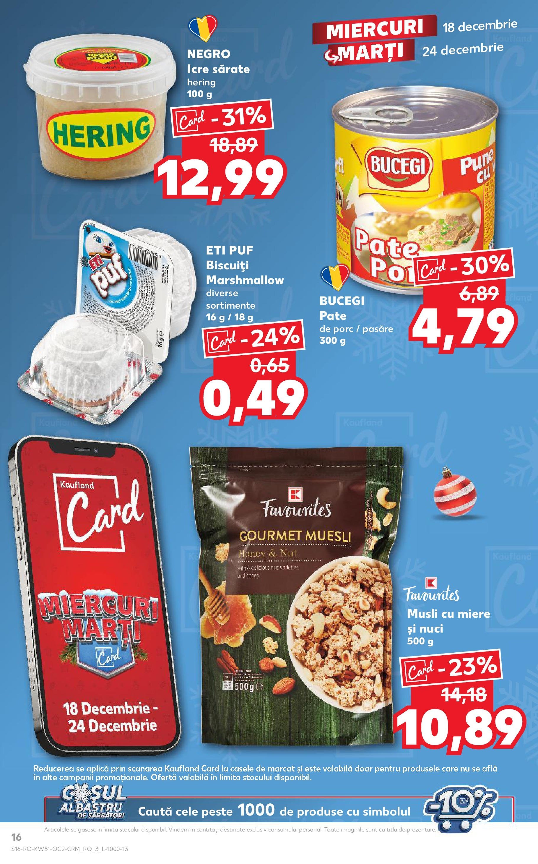 kaufland - Catalog Kaufland valabil din 18.12. - 24.12. - page: 16