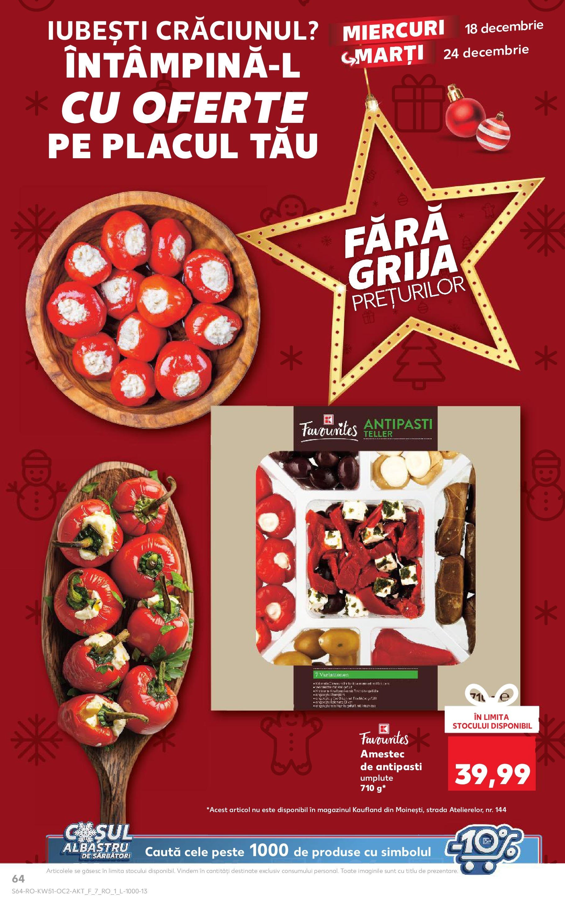 kaufland - Catalog Kaufland valabil din 18.12. - 24.12. - page: 64