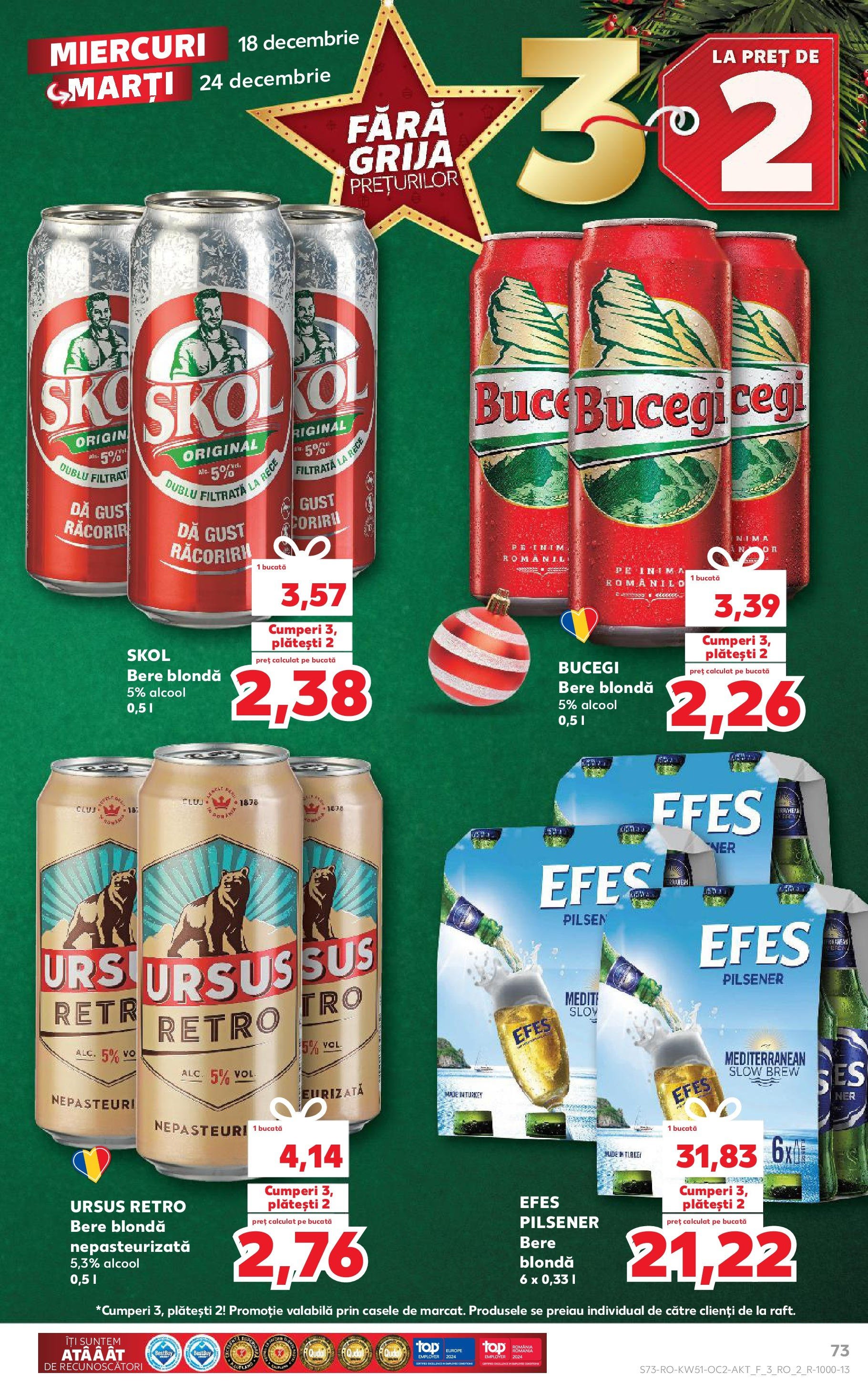 kaufland - Catalog Kaufland valabil din 18.12. - 24.12. - page: 73