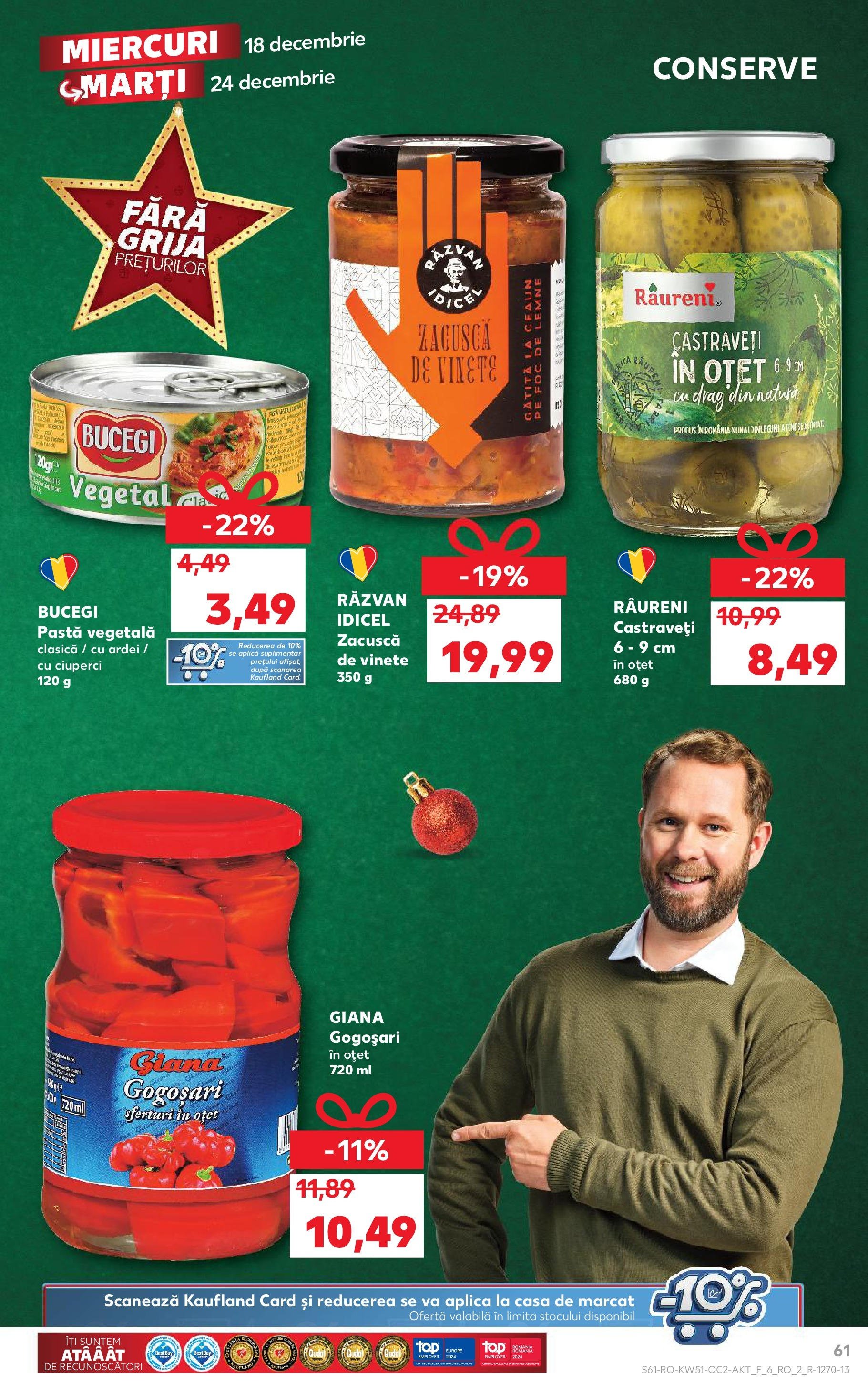 kaufland - Catalog Kaufland valabil din 18.12. - 24.12. - page: 61