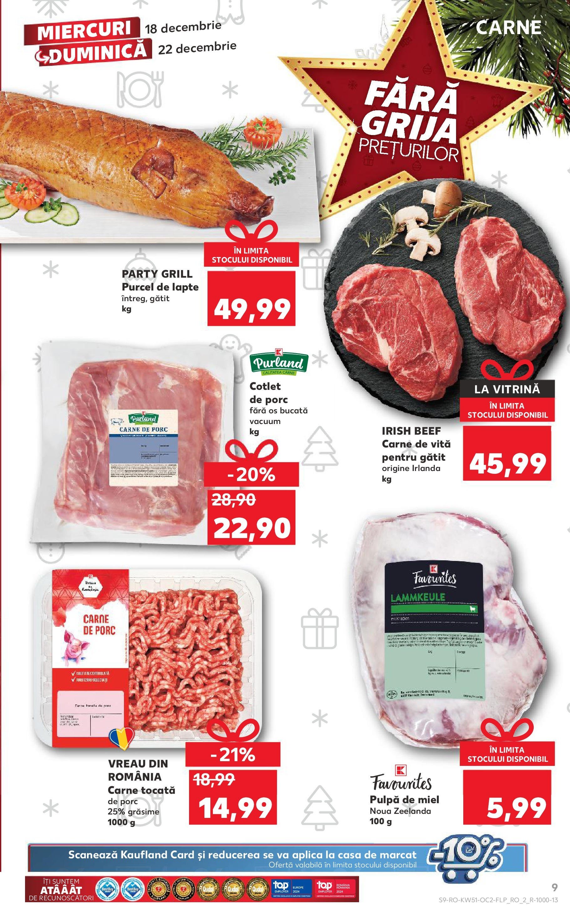 kaufland - Catalog Kaufland valabil din 18.12. - 24.12. - page: 9