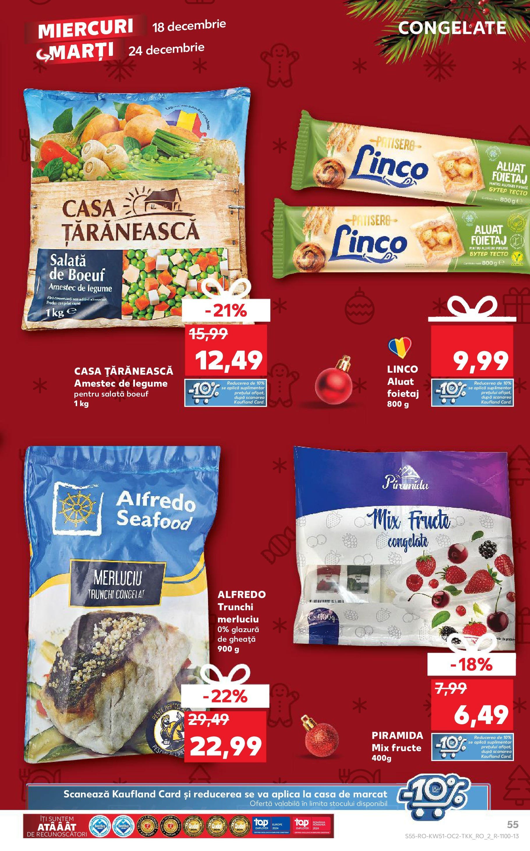 kaufland - Catalog Kaufland valabil din 18.12. - 24.12. - page: 55