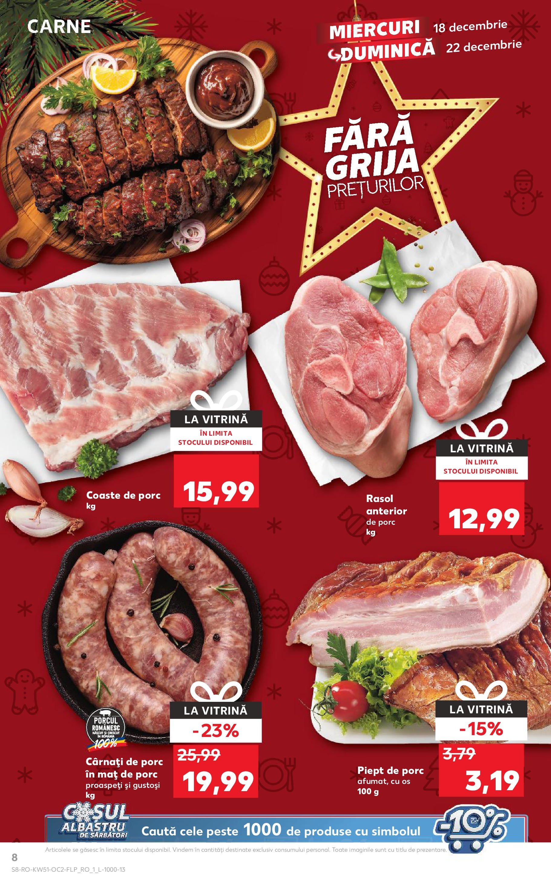 kaufland - Catalog Kaufland valabil din 18.12. - 24.12. - page: 8