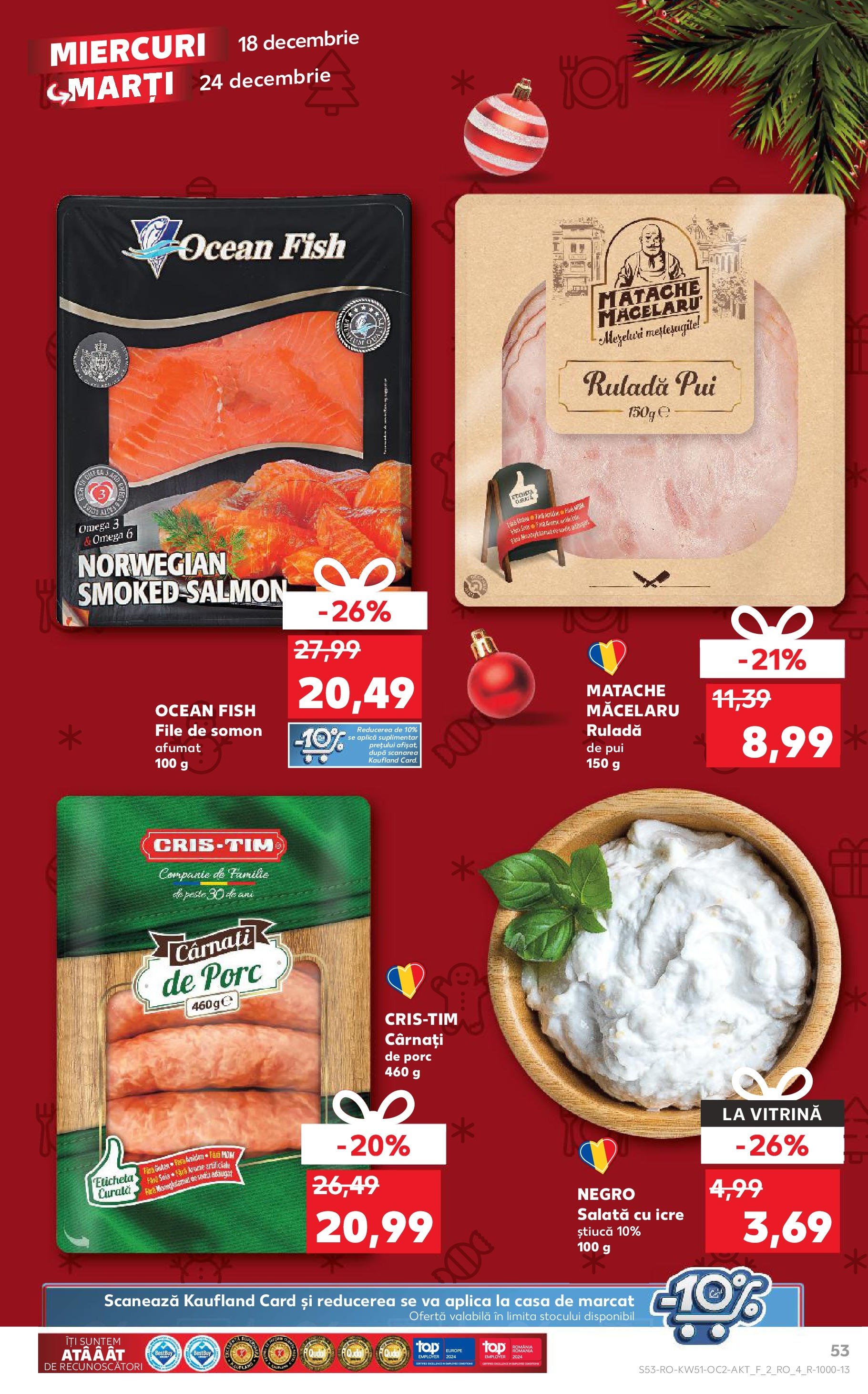 kaufland - Catalog Kaufland valabil din 18.12. - 24.12. - page: 53