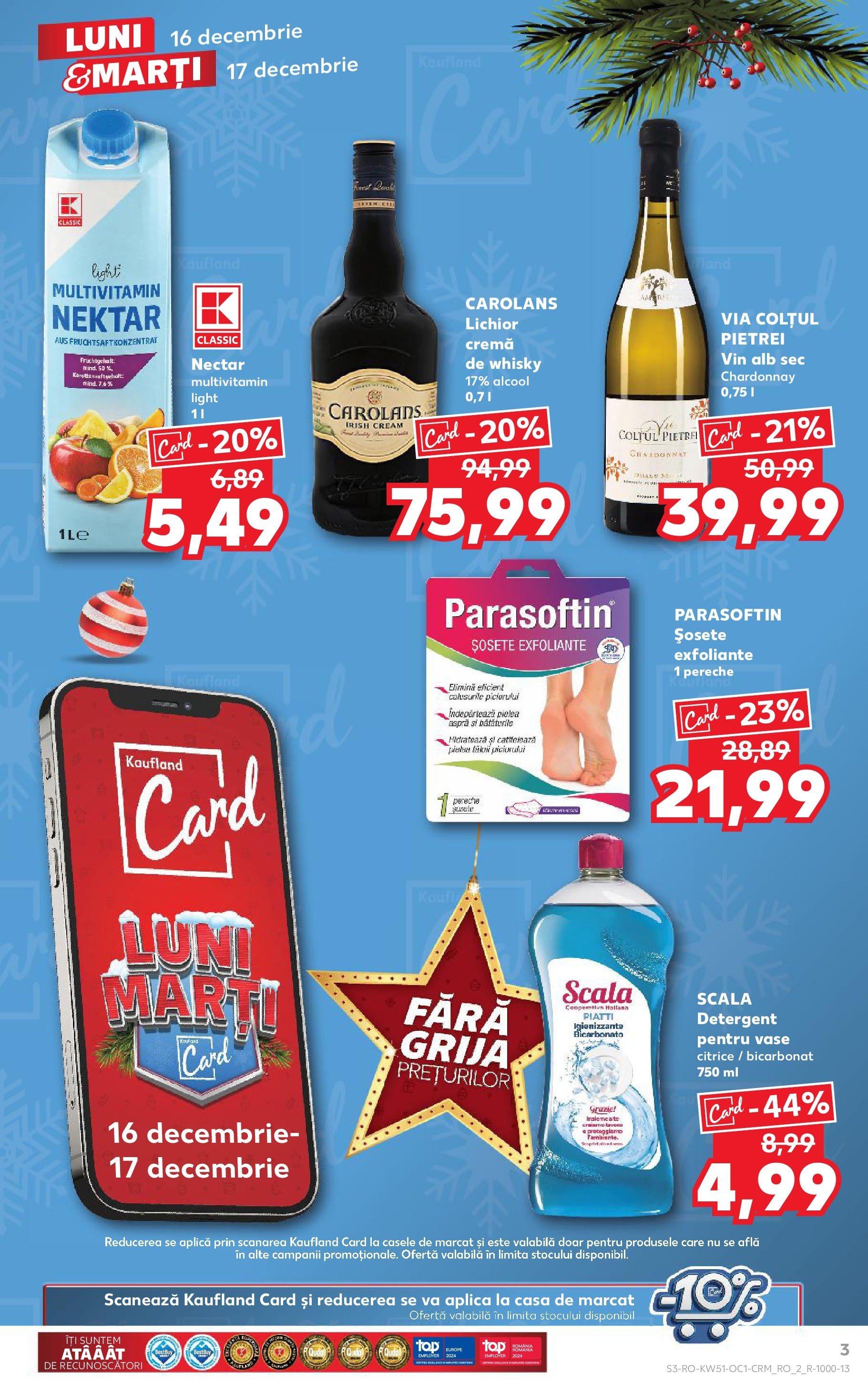 kaufland - Catalog Kaufland valabil din 16.12. - 17.12. - page: 3