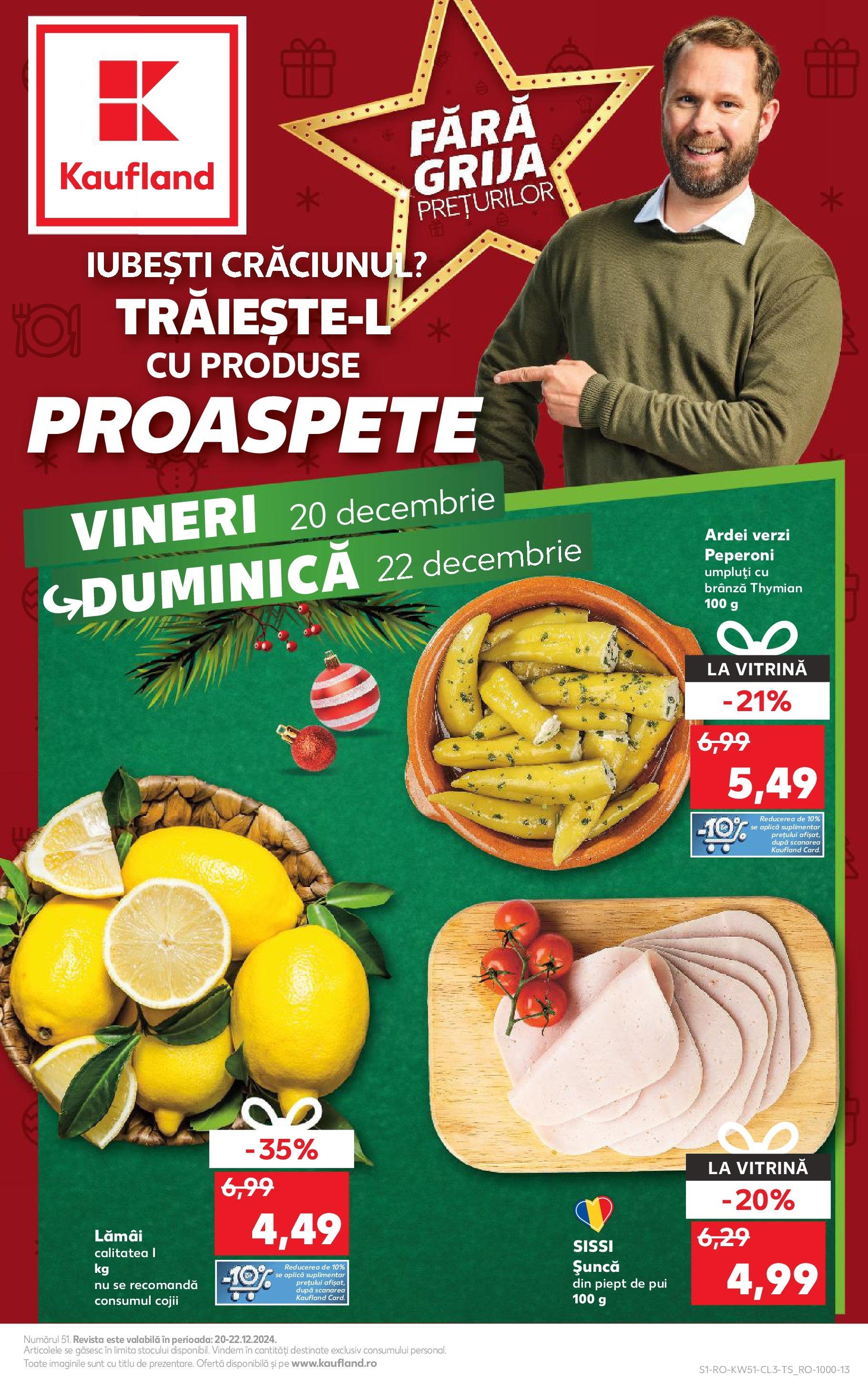 kaufland - Catalog Kaufland valabil din 20.12. - 22.12. - page: 1