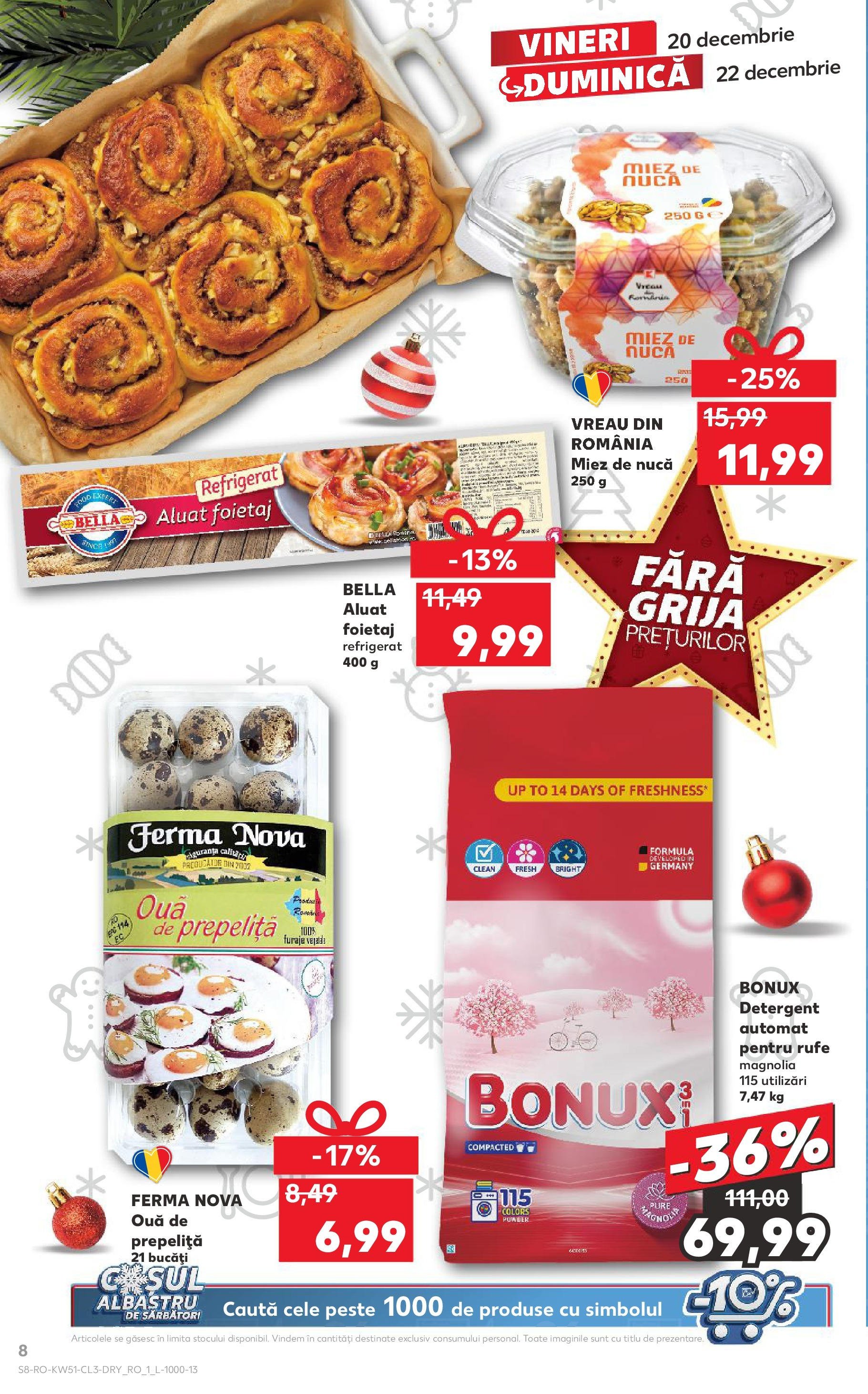 kaufland - Catalog Kaufland valabil din 20.12. - 22.12. - page: 8