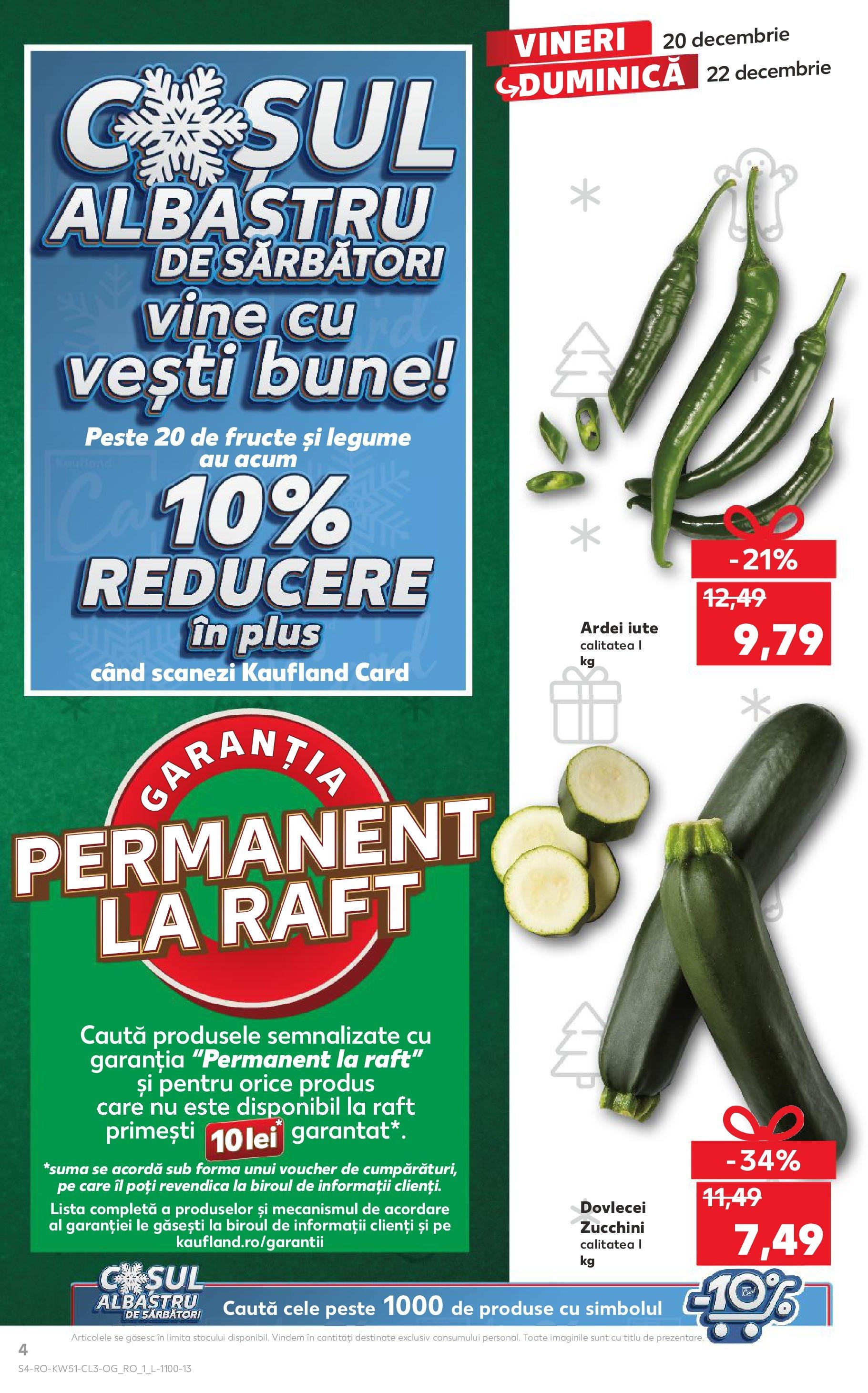 kaufland - Catalog Kaufland valabil din 20.12. - 22.12. - page: 4