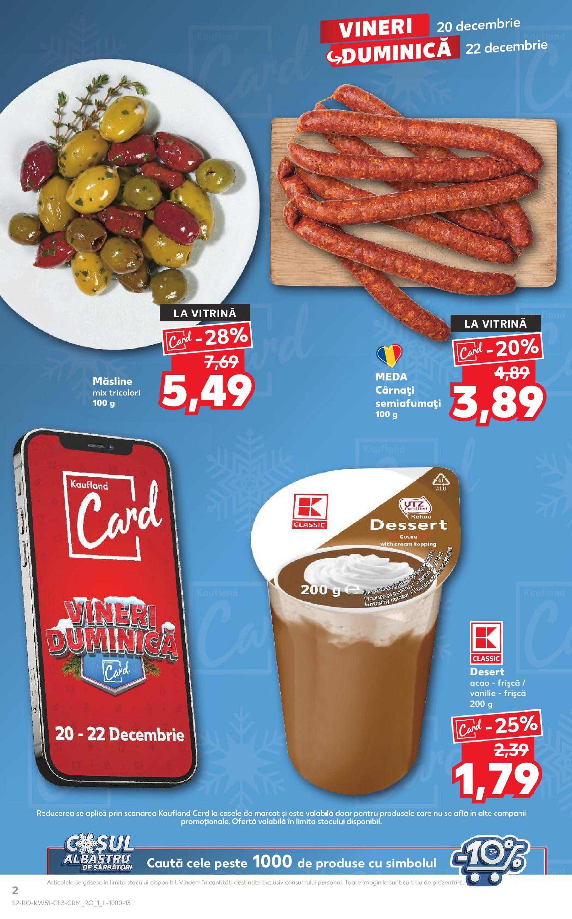 kaufland - Catalog Kaufland valabil din 20.12. - 22.12. - page: 2